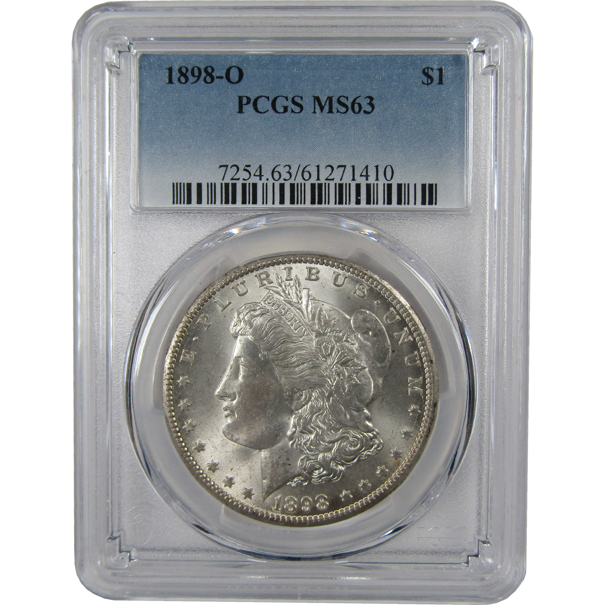 1898 O Morgan Dollar MS 63 PCGS Silver Uncirculated $1 Coin SKU:I23713