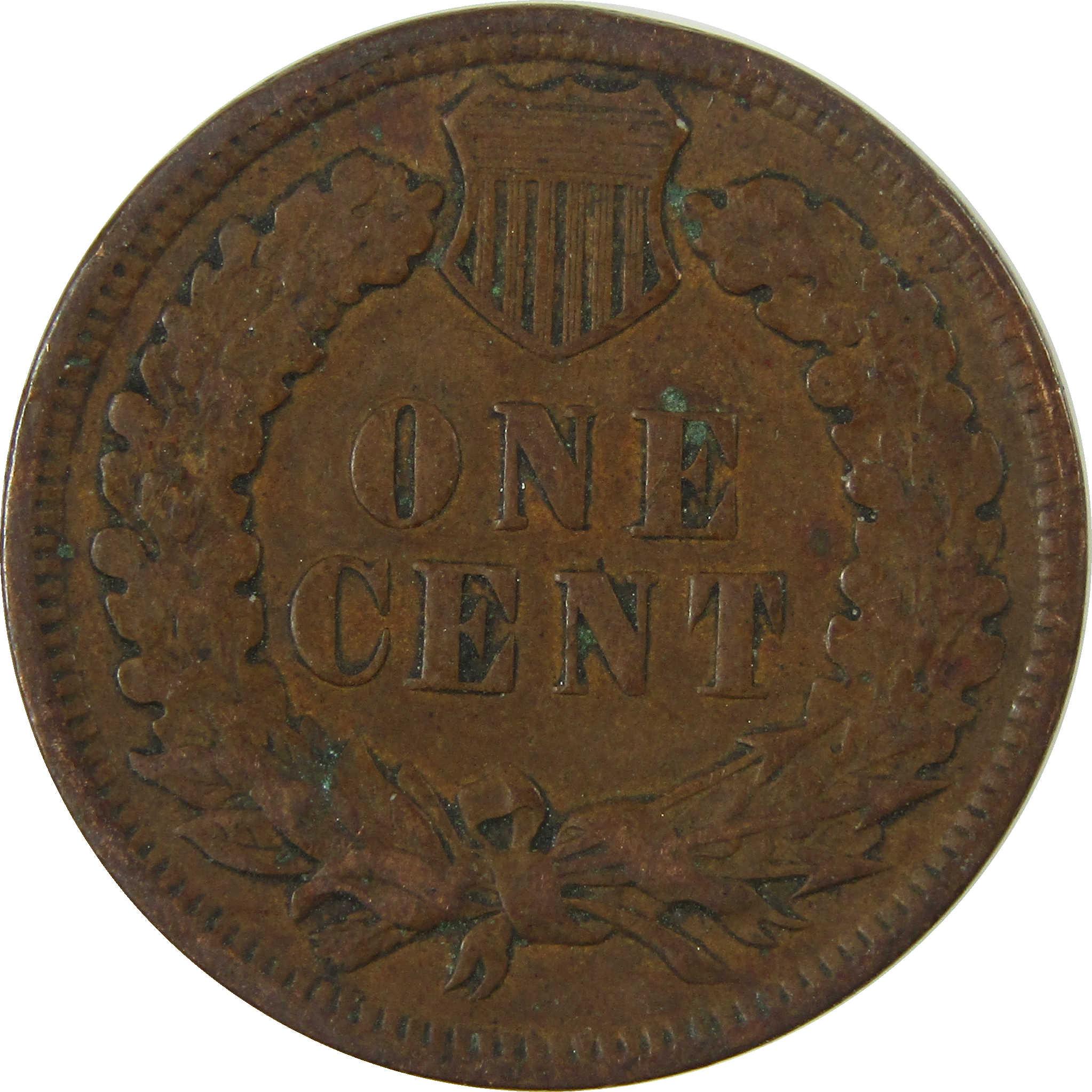 1899 Indian Head Cent VG Very Good Penny 1c Coin SKU:I26940