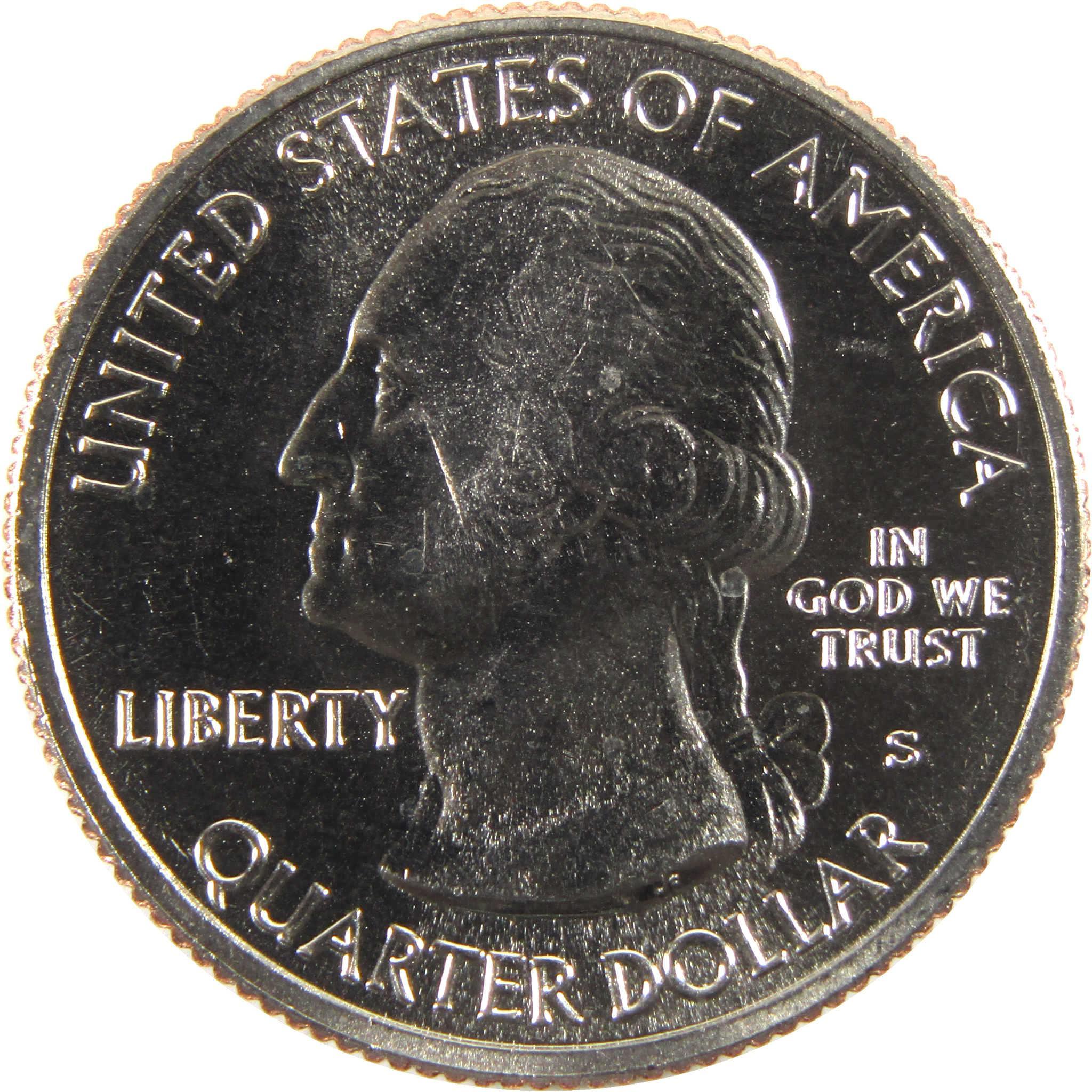 2019 S War in the Pacific National Park Quarter Uncirculated Clad Coin