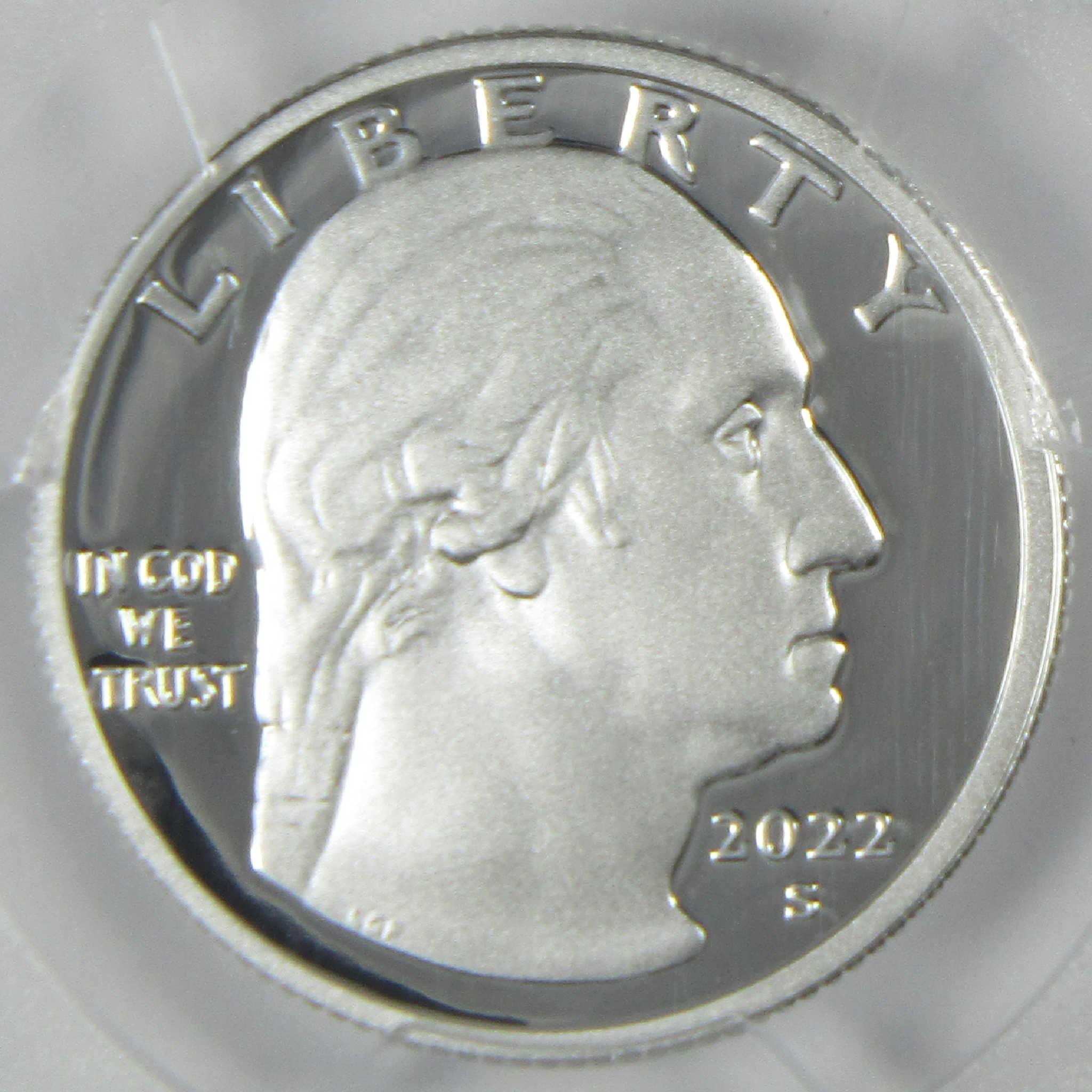 2022 S Maya Angelou American Women Silver Quarter PR 70 DCAM PCGS