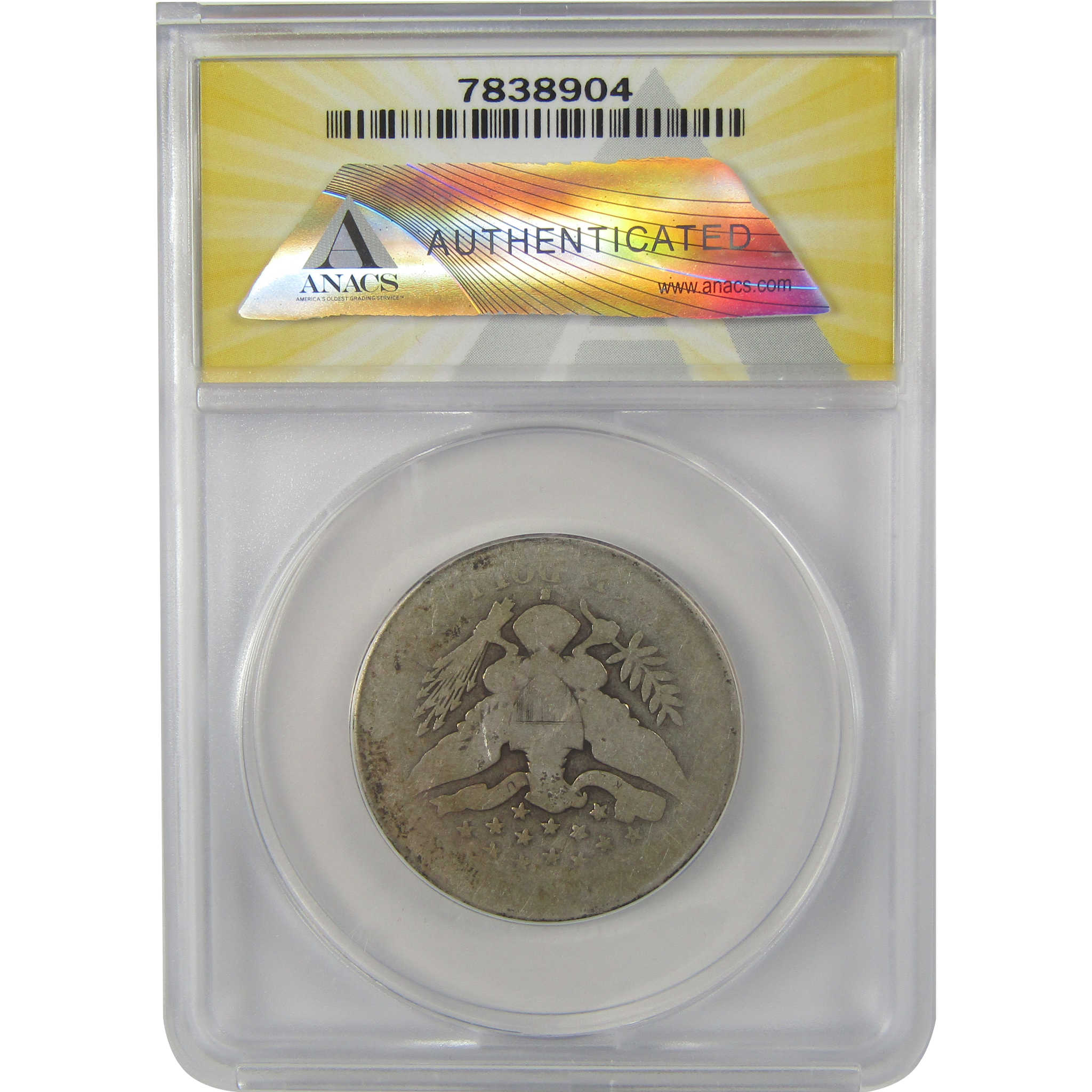 1896 S Barber Half Dollar AG 3 ANACS Silver 50c Coin SKU:I22227