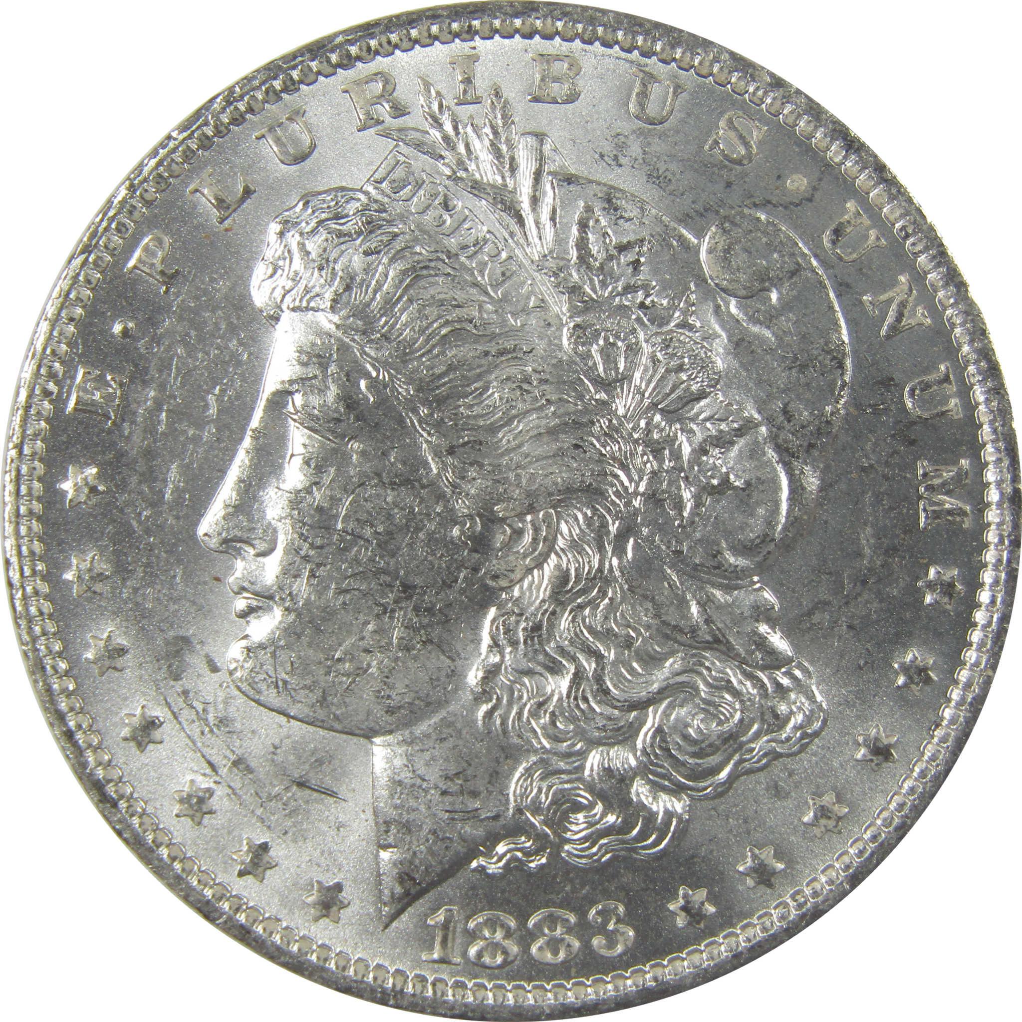 1883 O Morgan Silver Dollar Uncirculated Mint State $1 Coin SKU:I24832 - Morgan coin - Morgan silver dollar - Morgan silver dollar for sale - Profile Coins & Collectibles