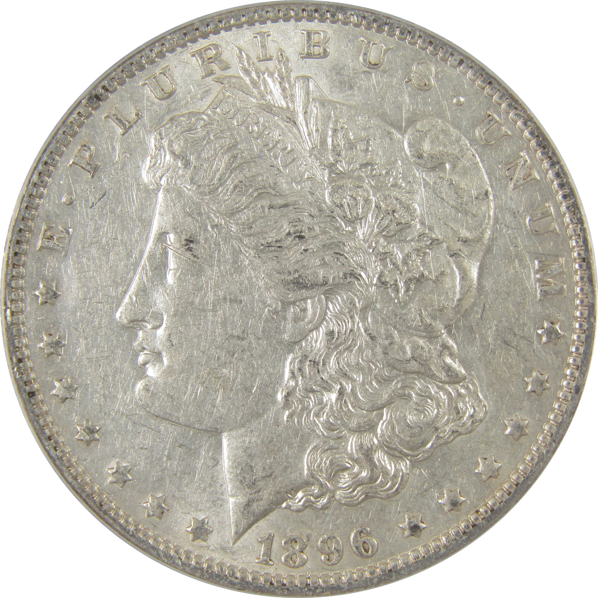 1896 O Morgan Dollar AU 55 Details ANACS Silver $1 Coin SKU:I18993 - Morgan coin - Morgan silver dollar - Morgan silver dollar for sale - Profile Coins & Collectibles