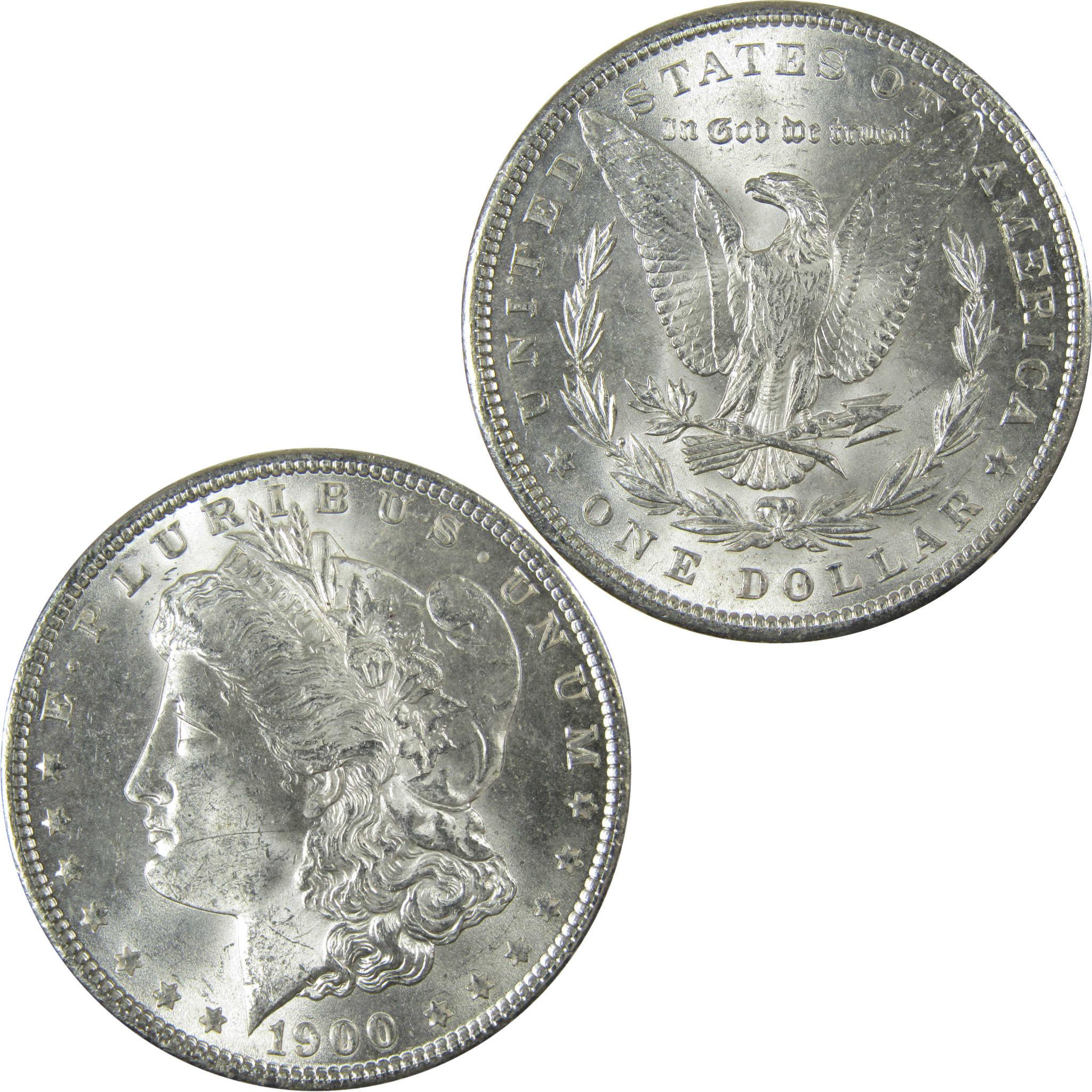 1900 Morgan Silver Dollar Uncirculated Mint State $1 Coin SKU:I27732 - Morgan coin - Morgan silver dollar - Morgan silver dollar for sale - Profile Coins & Collectibles