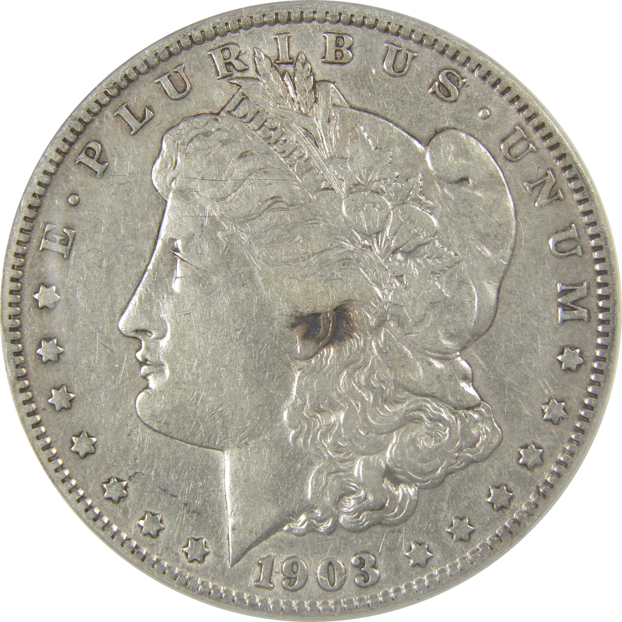 1903 S Morgan Dollar VF 25 Details ANACS Silver $1 Coin SKU:I21742 - Morgan coin - Morgan silver dollar - Morgan silver dollar for sale - Profile Coins & Collectibles