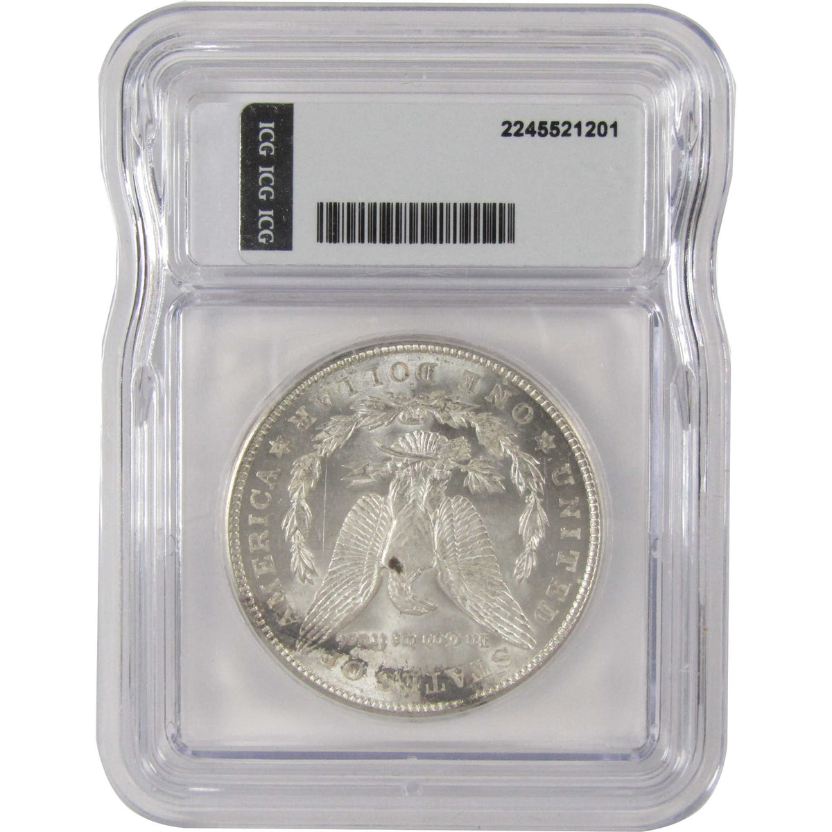 1921 D Morgan Silver Dollar MS 63 ICG Uncirculated $1 Coin SKU:I29173
