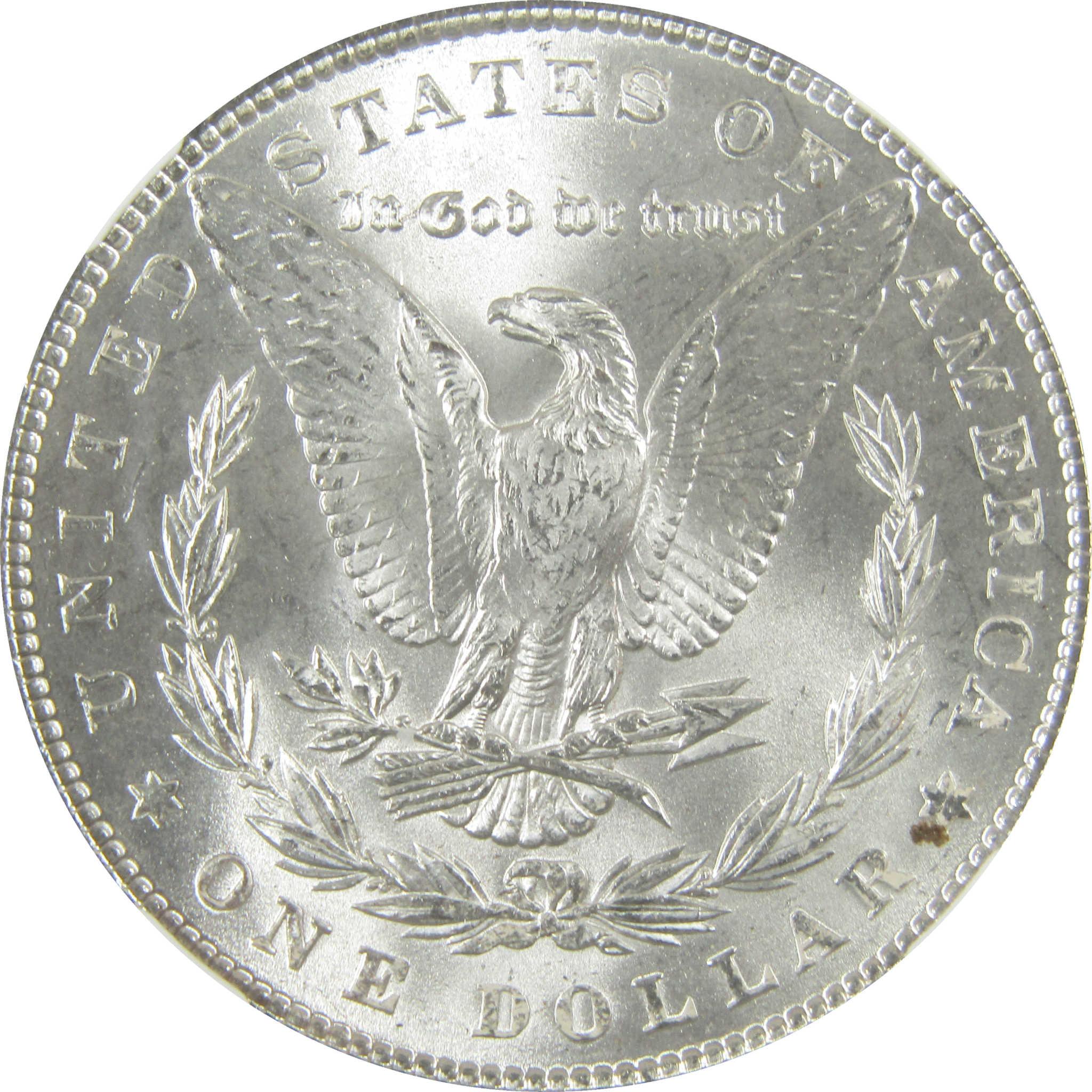 1887 Morgan Silver Dollar MS 64 NGC Toned Obverse SKU:I27542