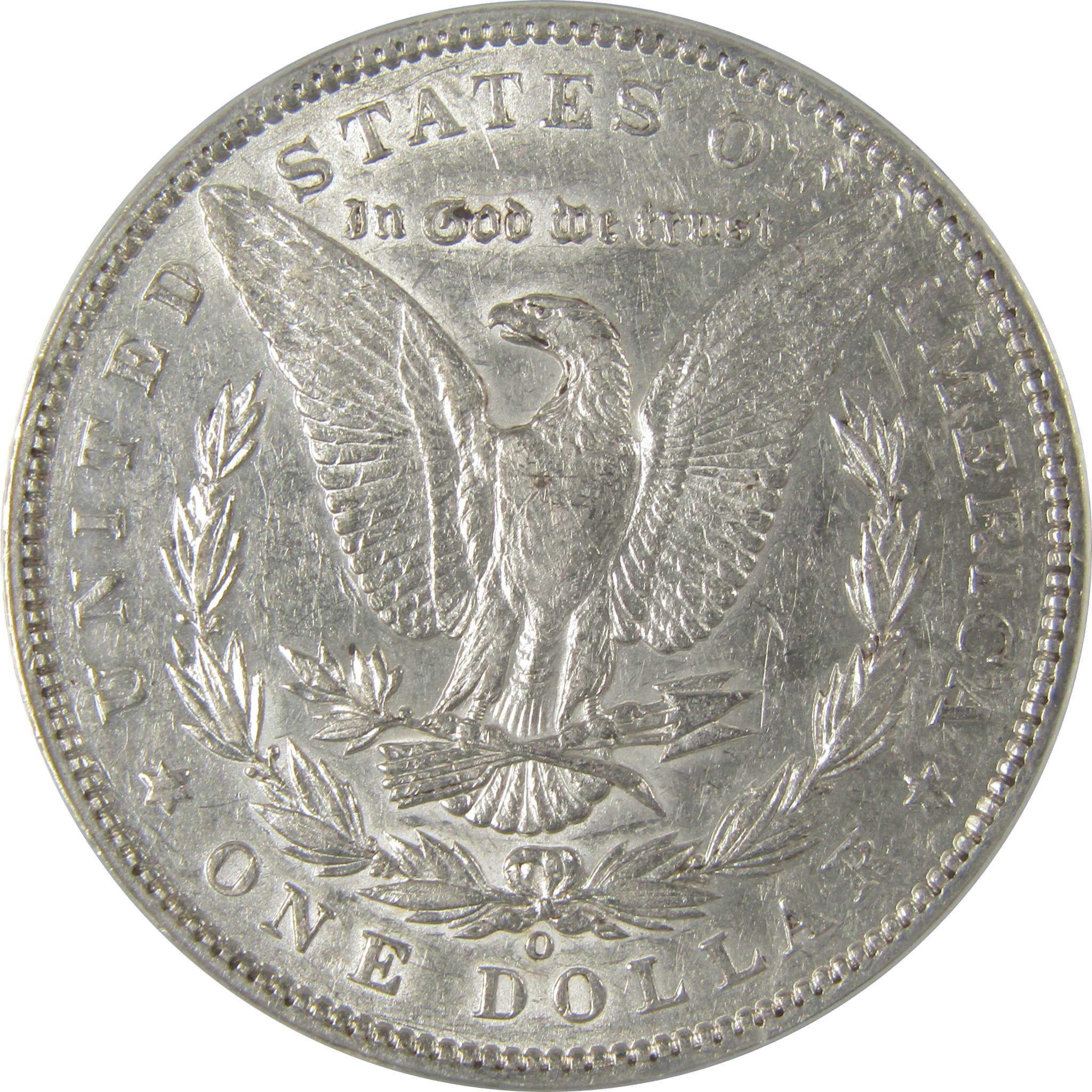 1896 O Morgan Dollar AU 50 Details ANACS Silver $1 Coin SKU:I18948 - Morgan coin - Morgan silver dollar - Morgan silver dollar for sale - Profile Coins & Collectibles