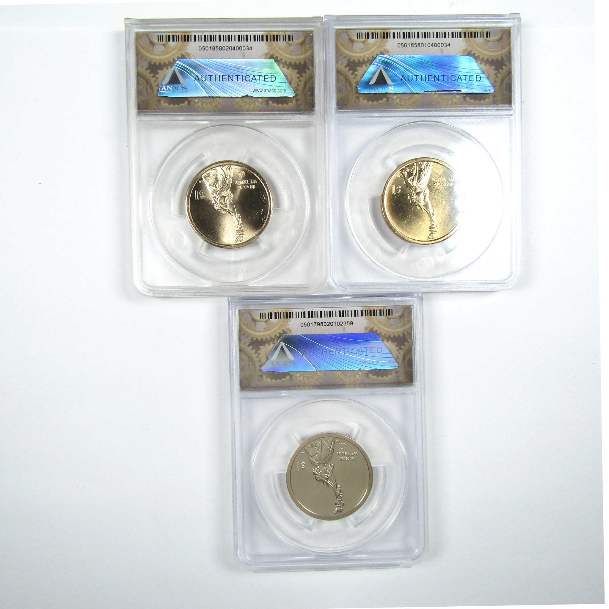 2019 PDS Trustee's Garden Innovation Dollar Set ANACS SKU:CPC6182
