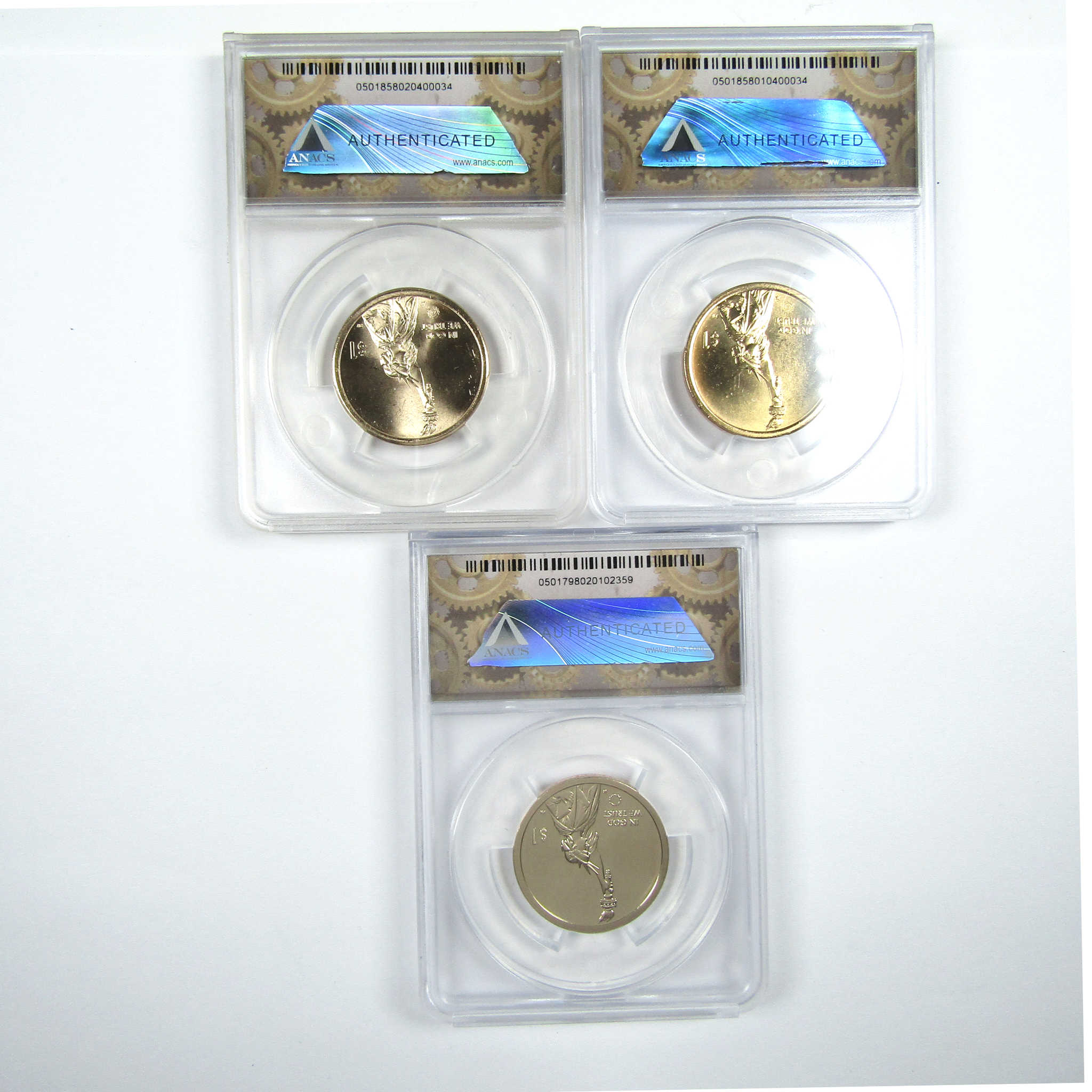 2019 PDS Trustee's Garden Innovation Dollar Set ANACS SKU:CPC6182