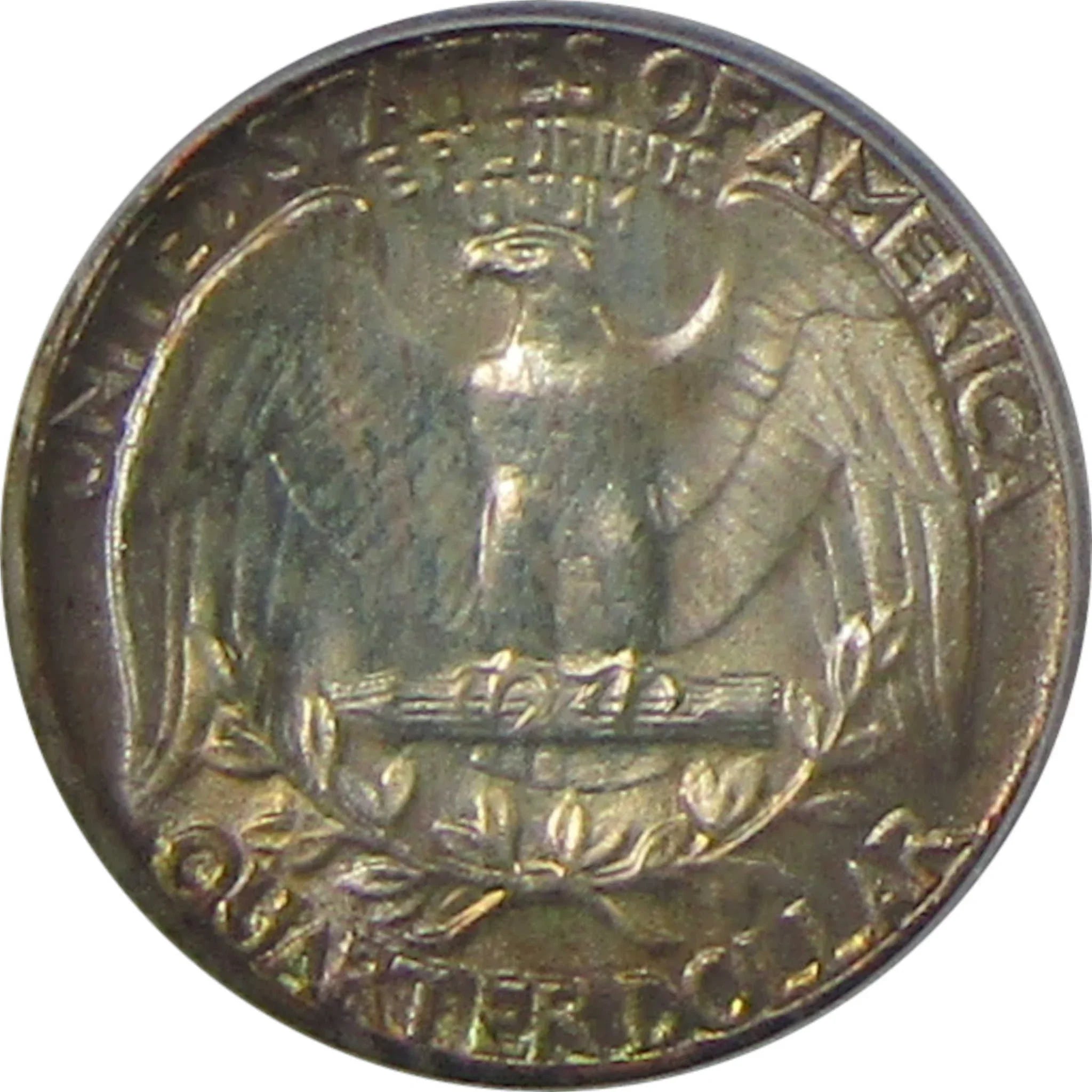 1940 Washington Quarter MS 67 ICG Silver Uncirculated Toned SKU:I23548