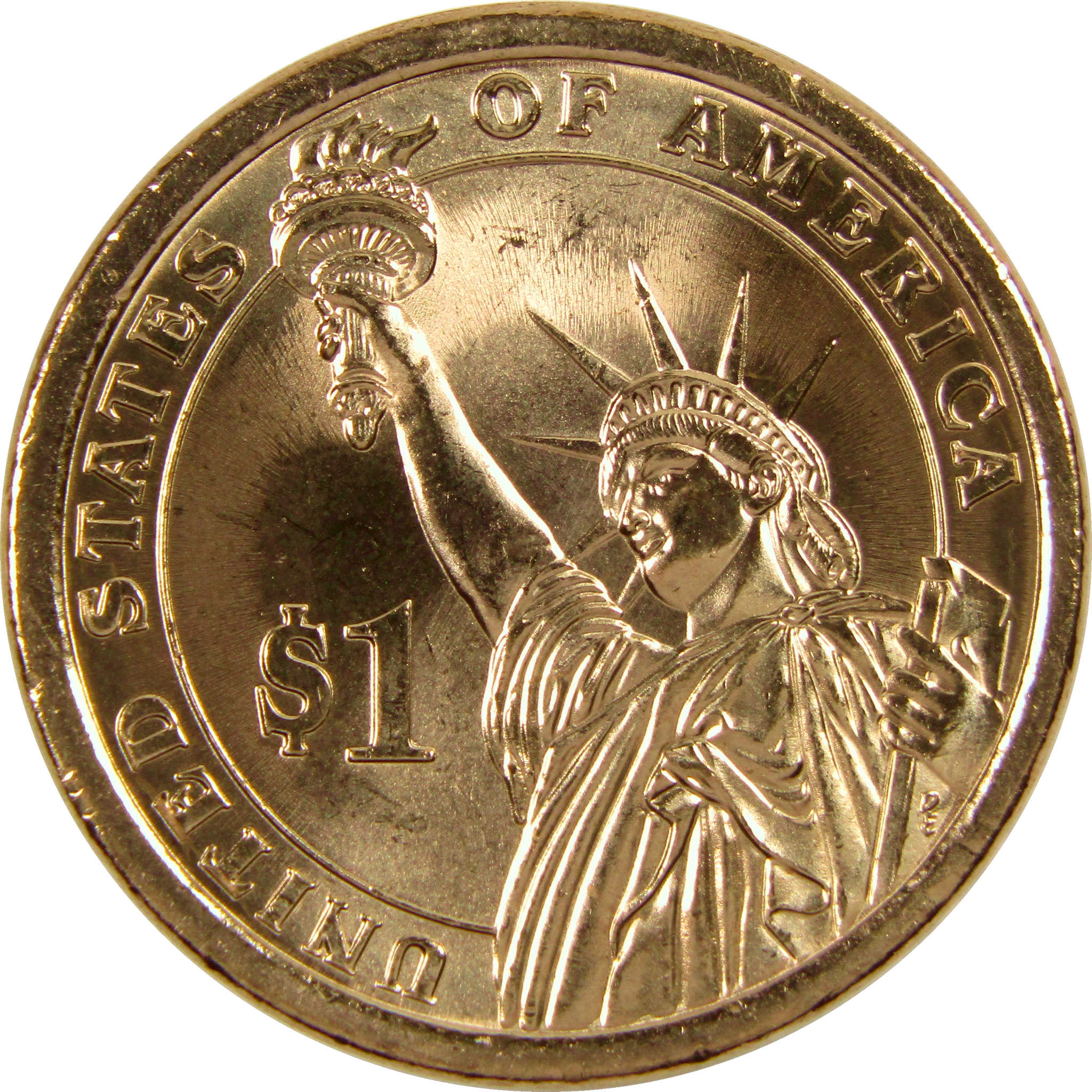 2009 P William Henry Harrison Presidential Dollar BU Uncirculated Coin