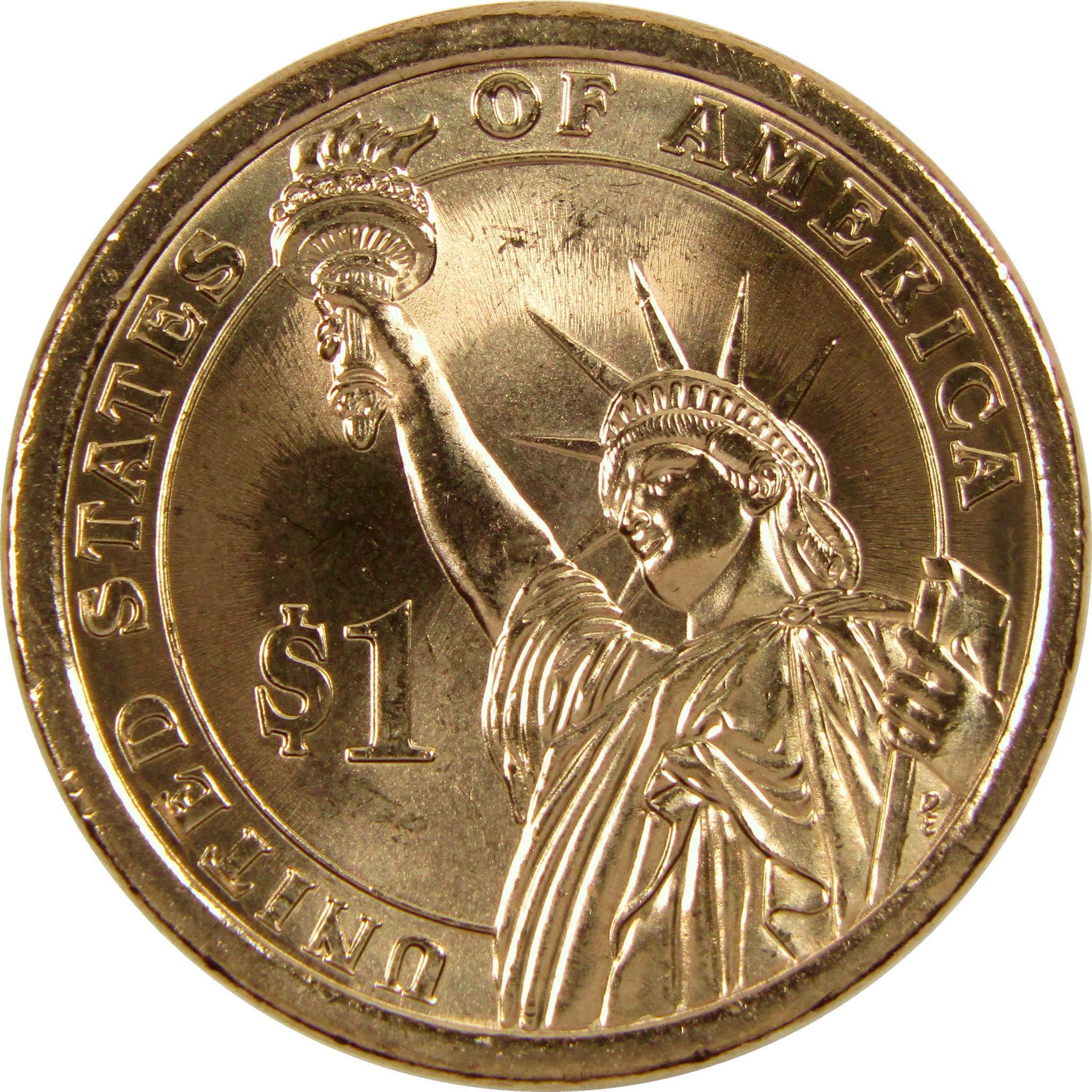 2009 P William Henry Harrison Presidential Dollar BU Uncirculated Coin