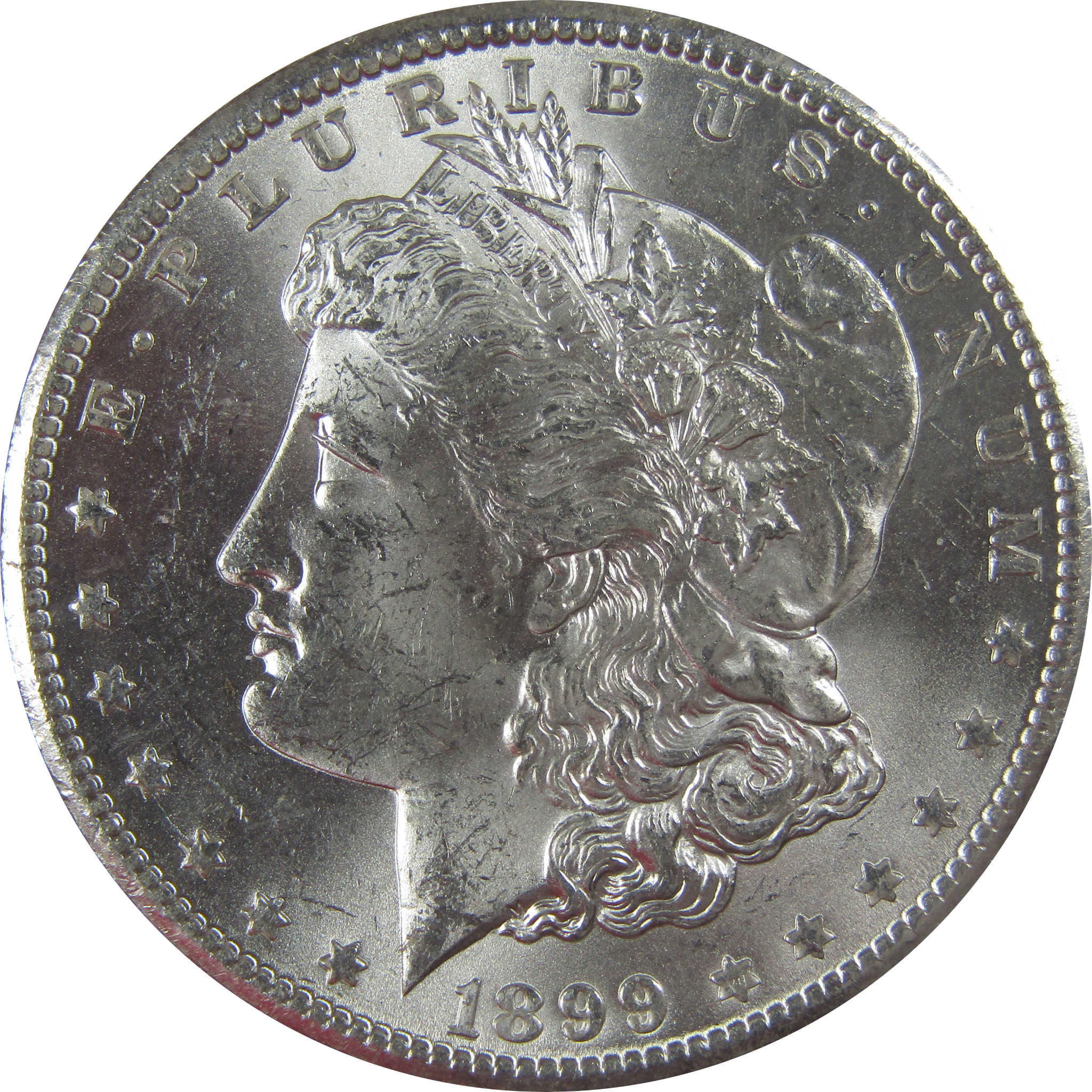 1899 O Morgan Dollar Uncirculated Silver $1 Coin SKU:CPC1166 - Morgan coin - Morgan silver dollar - Morgan silver dollar for sale - Profile Coins & Collectibles
