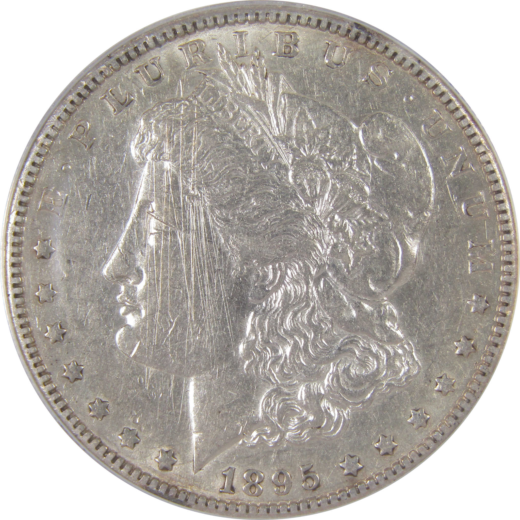 1895 O Morgan Dollar EF 45 Details ANACS Silver $1 Coin SKU:I17651 - Morgan coin - Morgan silver dollar - Morgan silver dollar for sale - Profile Coins & Collectibles
