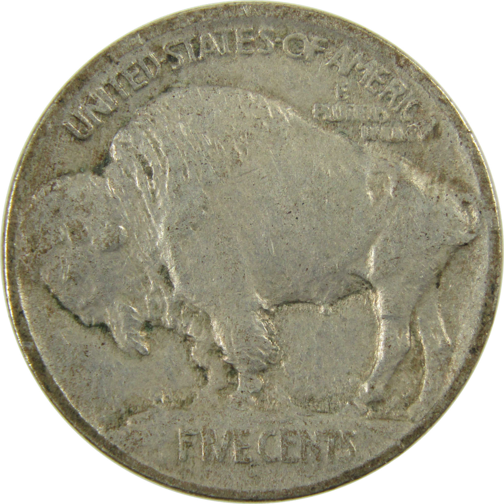1913 Type 1 Indian Head Buffalo Nickel VF Very Fine 5c Coin SKU:I28204