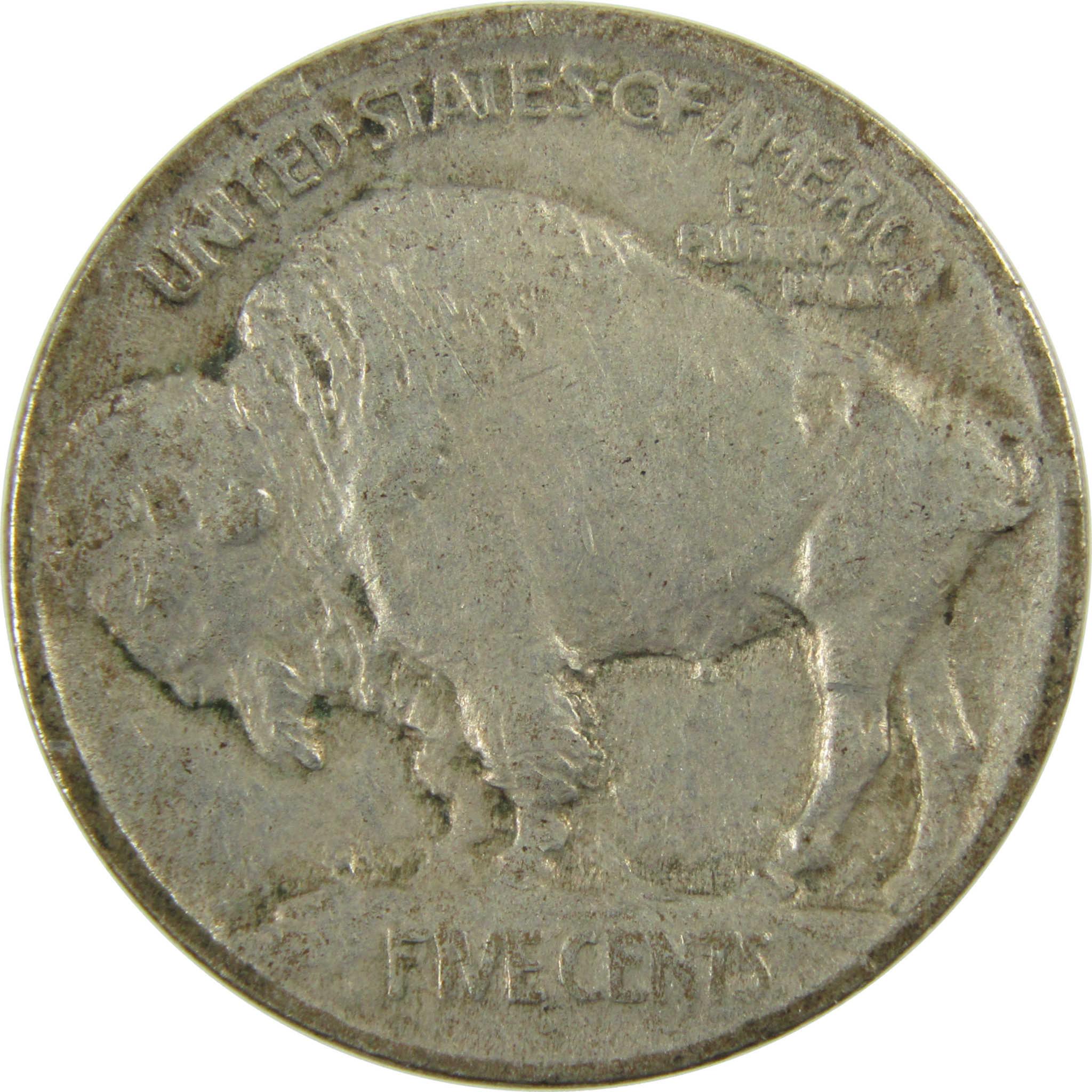 1913 Type 1 Indian Head Buffalo Nickel VF Very Fine 5c Coin SKU:I28204
