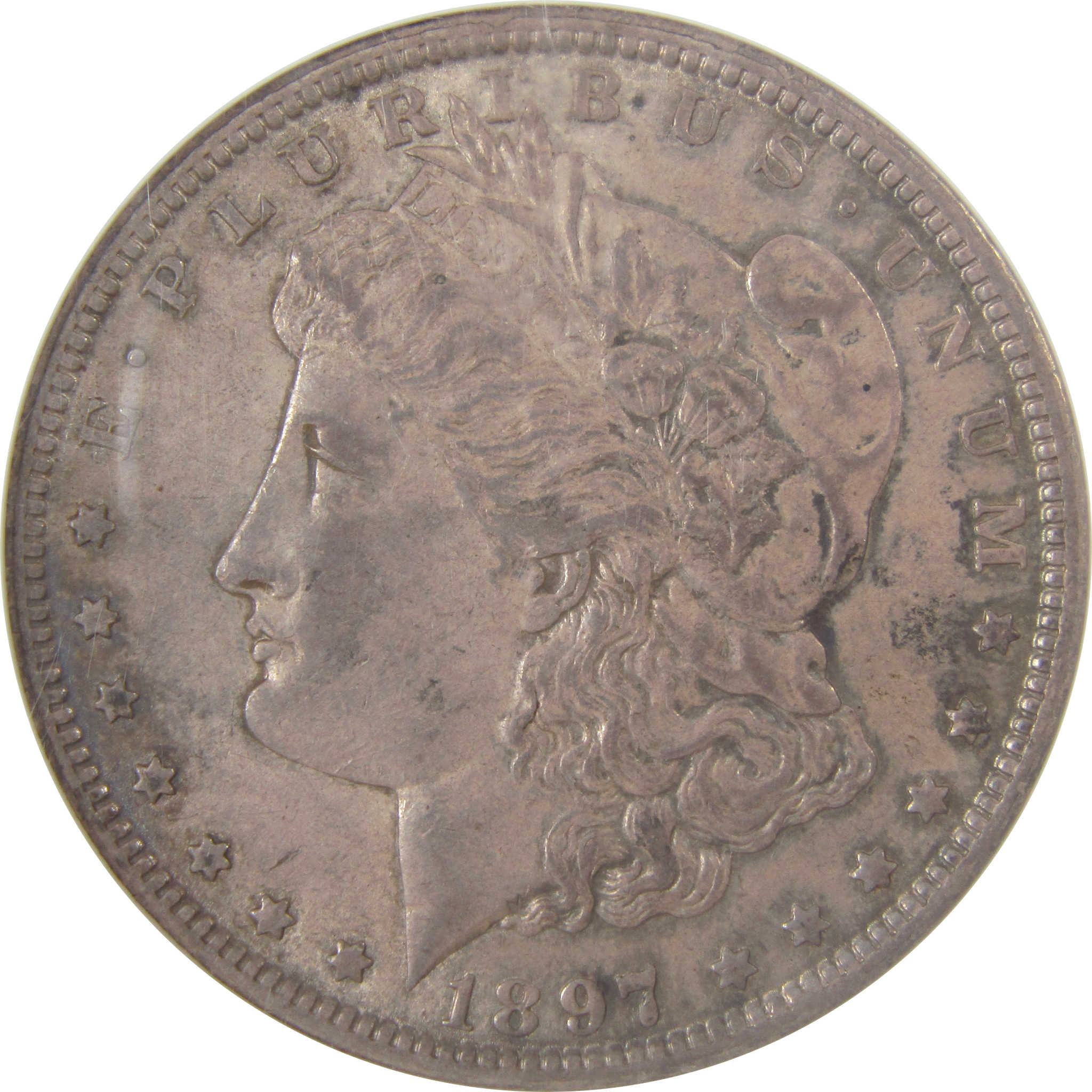 1897 O Morgan Silver Dollar AU 50 NGC $1 Coin Collectible SKU:I23397 - Morgan coin - Morgan silver dollar - Morgan silver dollar for sale - Profile Coins & Collectibles