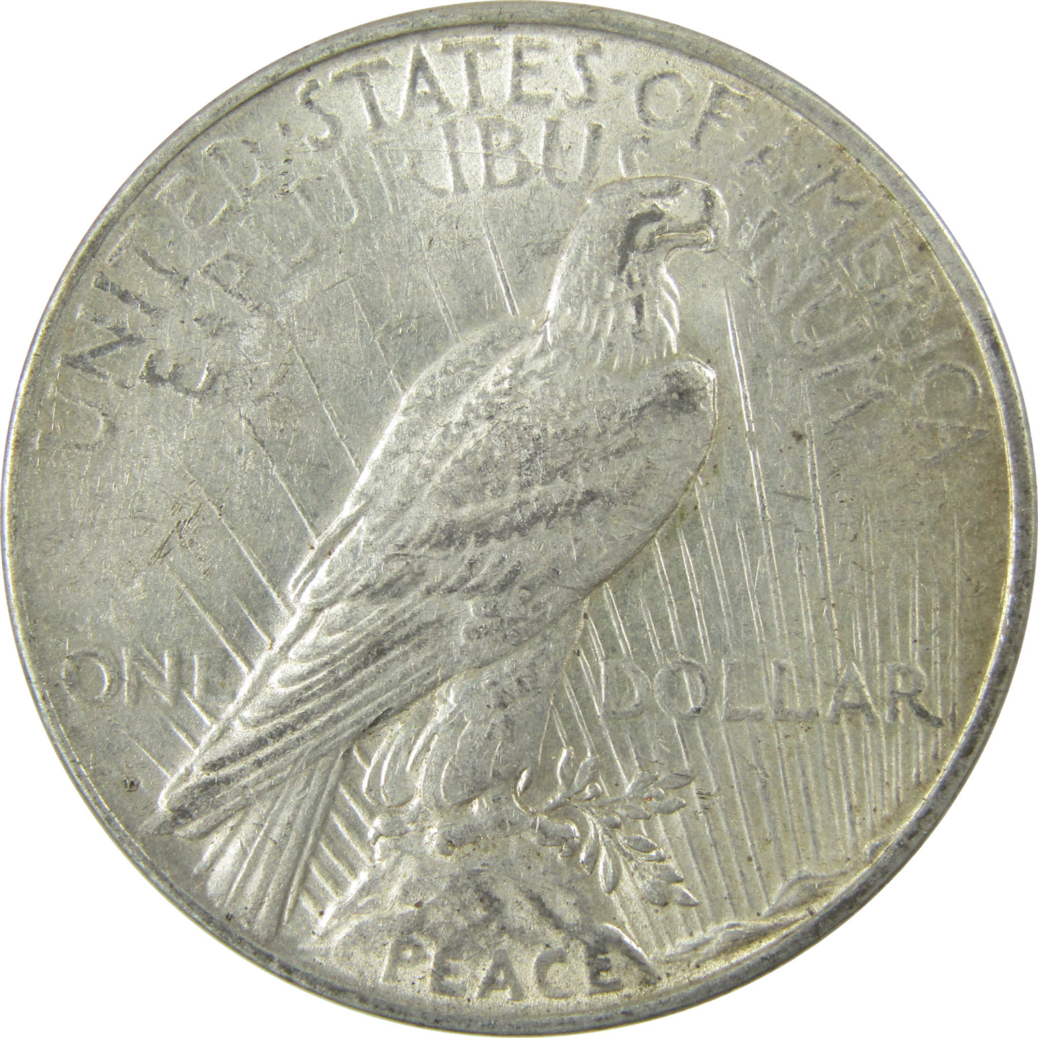 1923 D Peace Silver Dollar AU About Uncirculated $1 Coin SKU:CP1580