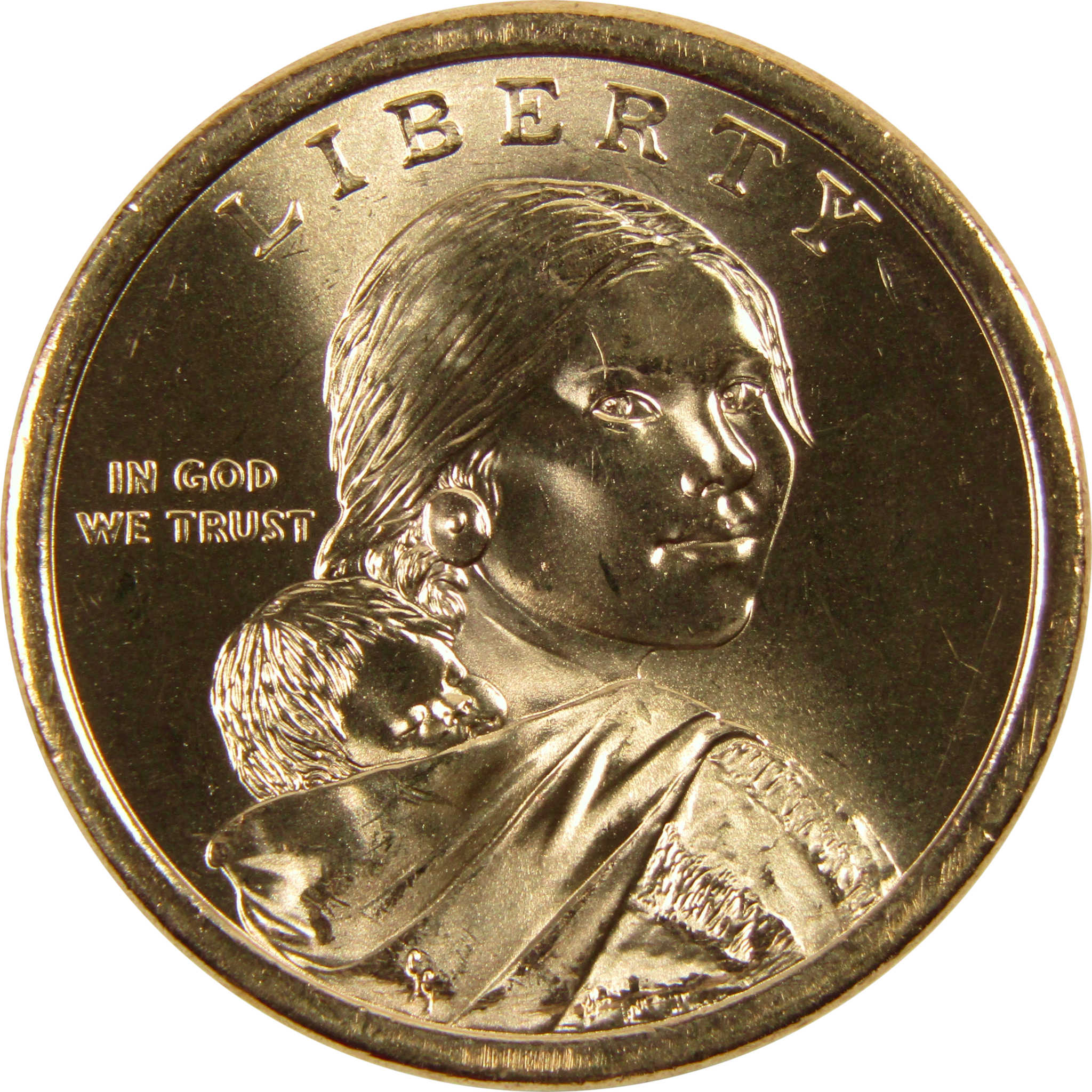 2014 P Native Hospitality Native American Dollar BU Uncirculated $1