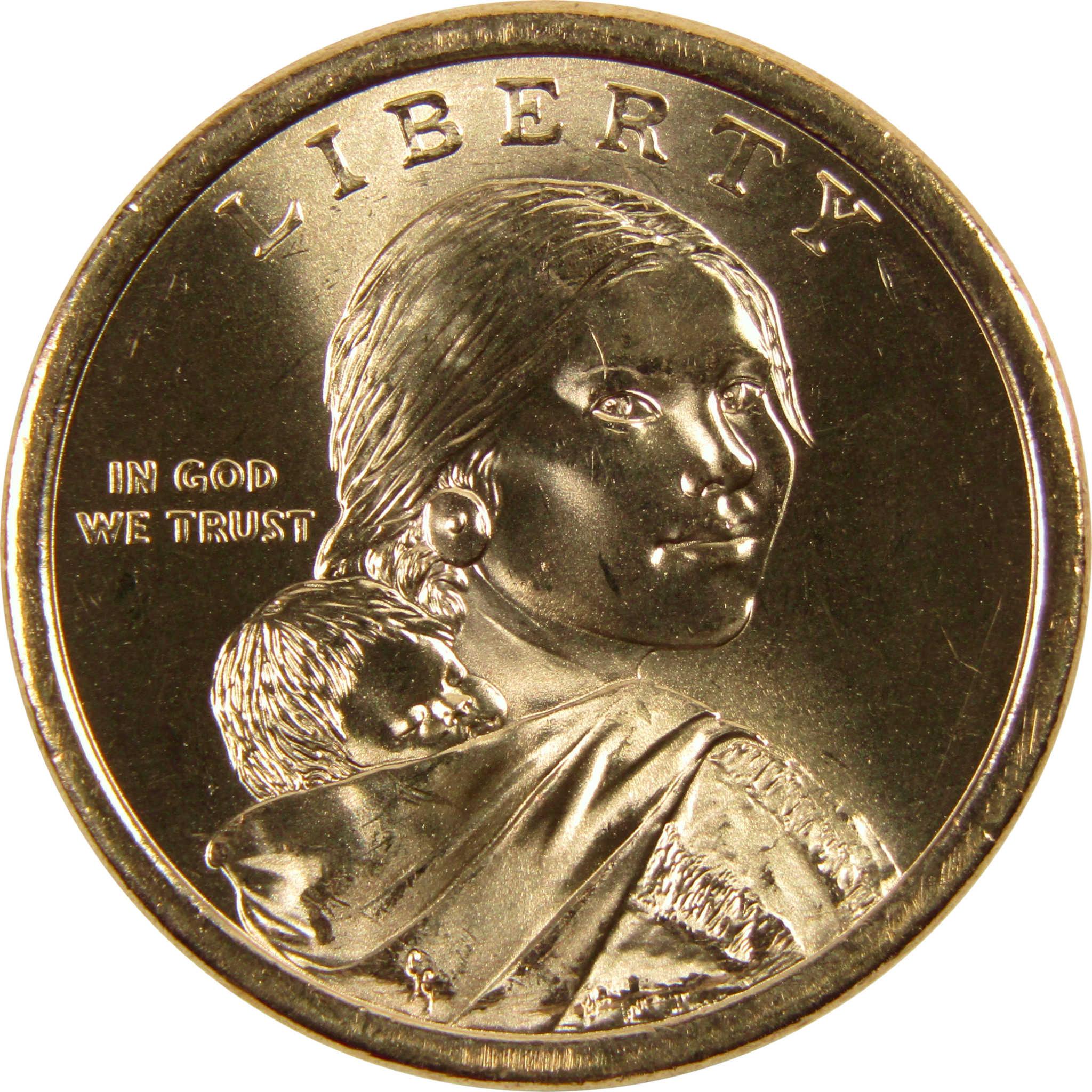 2014 P Native Hospitality Native American Dollar BU Uncirculated $1