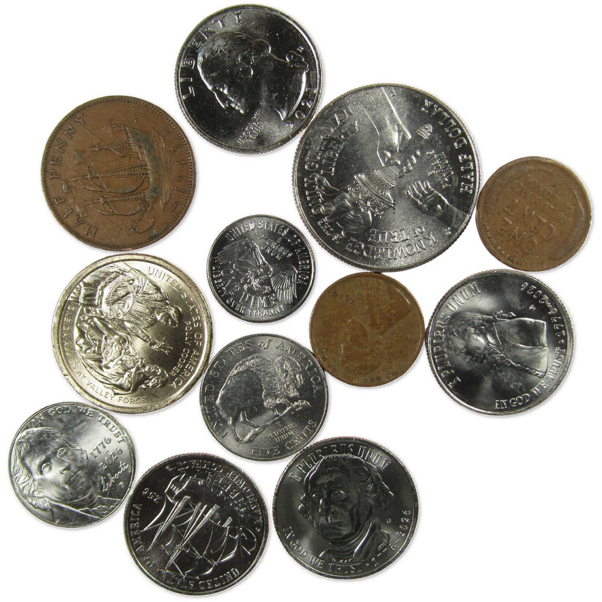 2026 Merry Christmas 12 Day Advent Calendar with 12 Collectible Coins