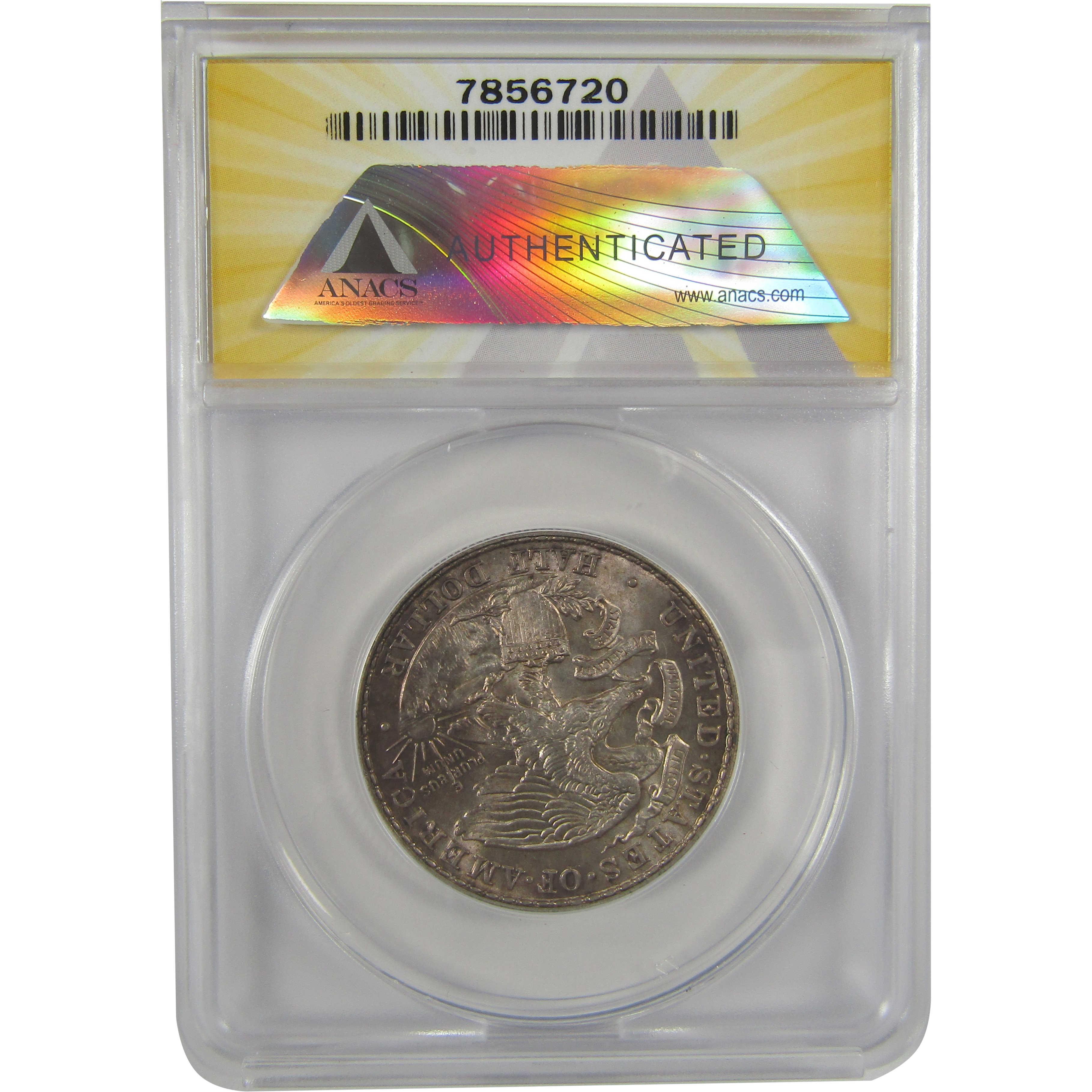 Lincoln Illinois Commemorative 50C 1918 MS 63 ANACS Silver SKU:CPC0821