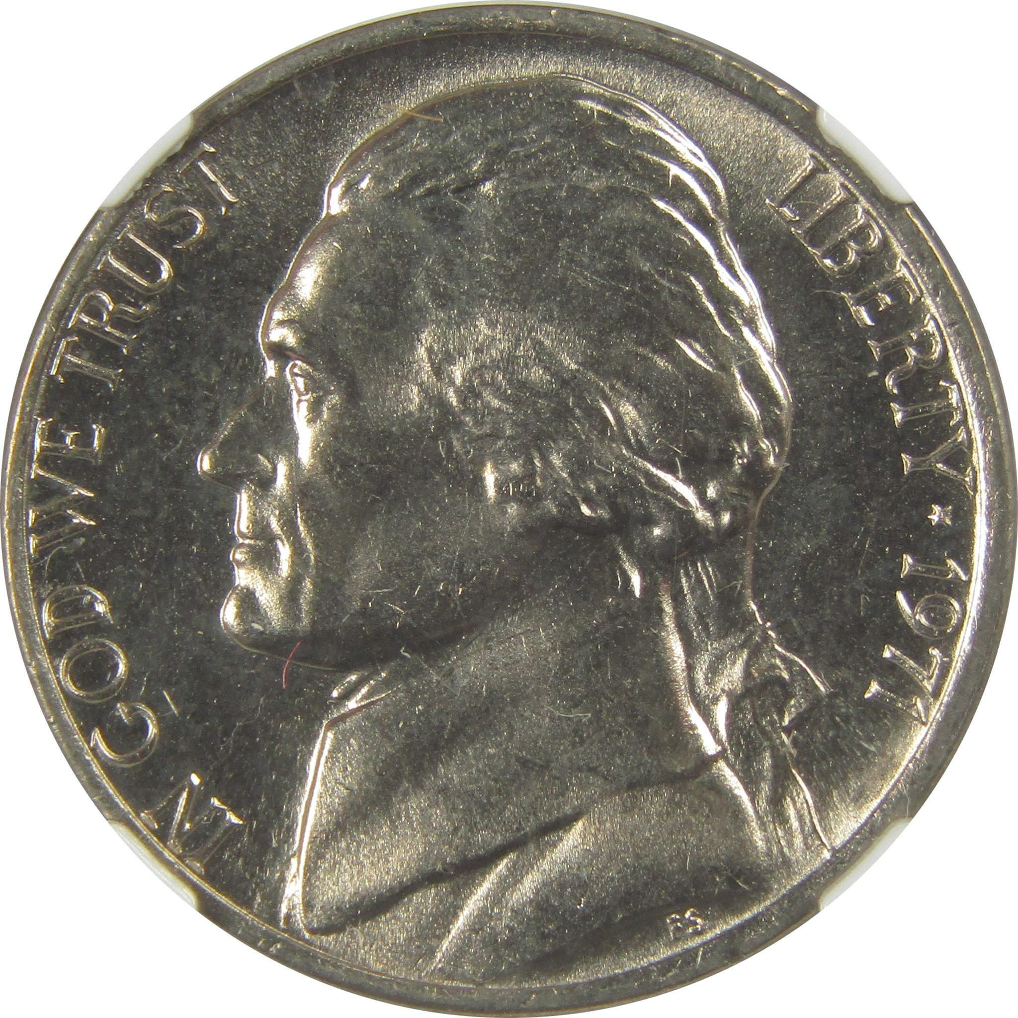 1971 Jefferson Nickel MS 66 NGC Original Bag Fragment SKU:I20336