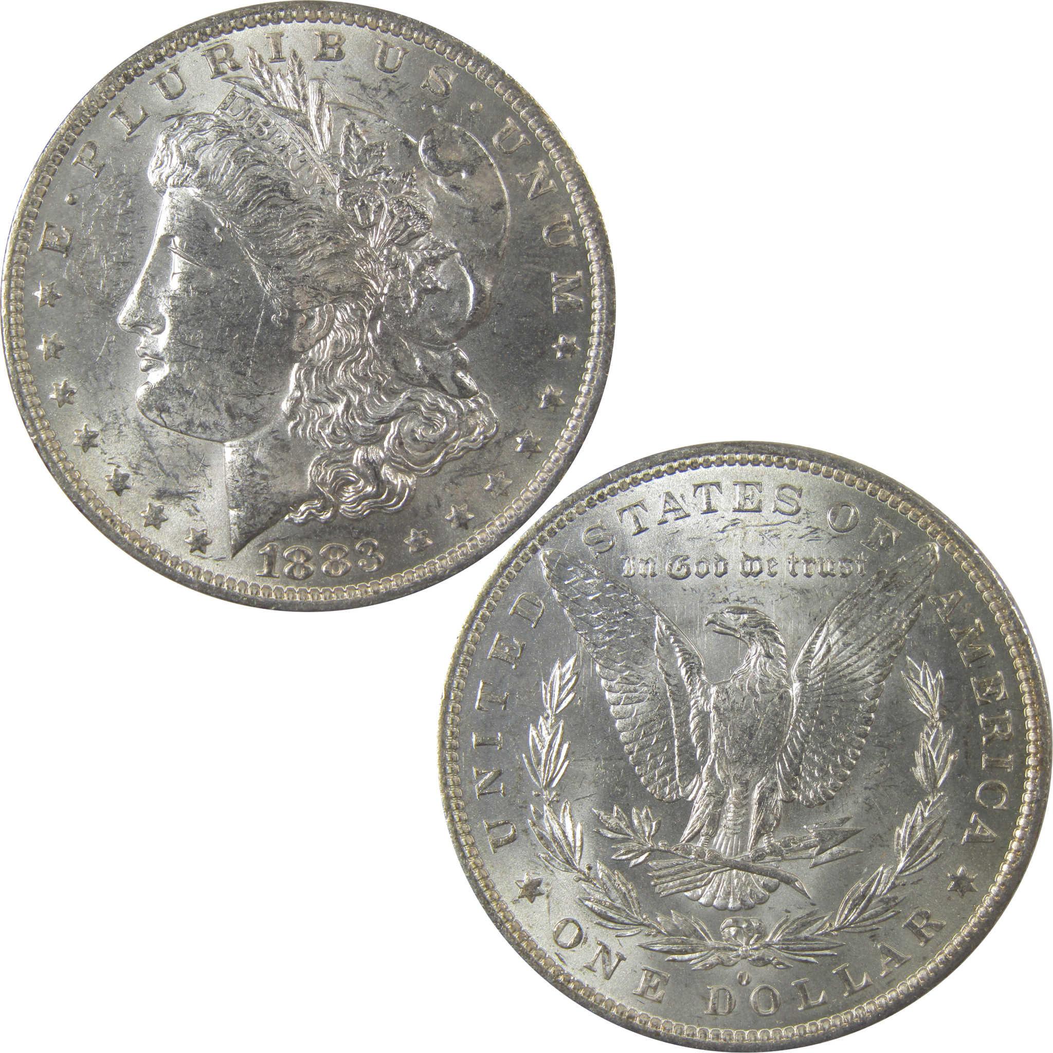 1883 O Morgan Silver Dollar Uncirculated Mint State Toned SKU:I24841