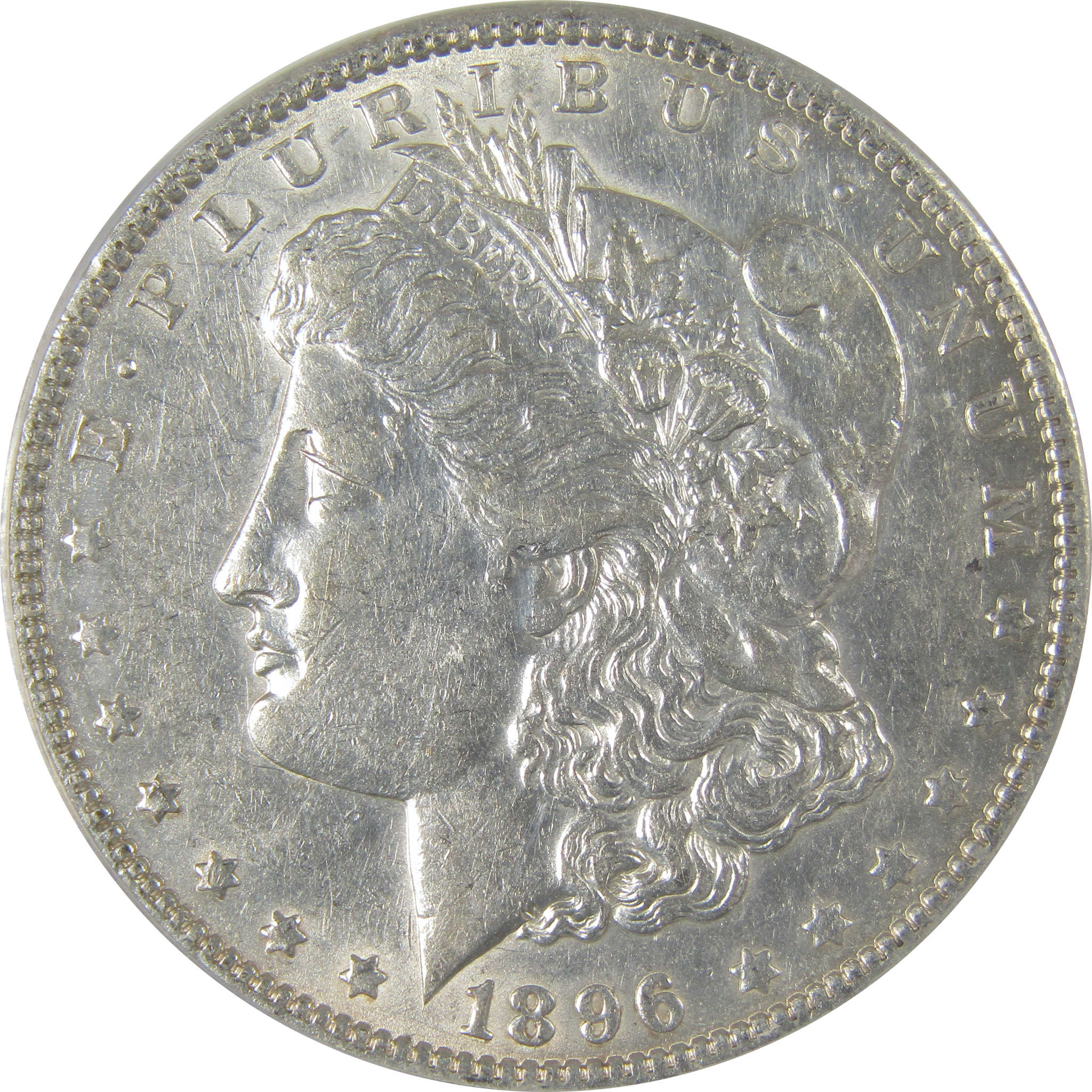 1896 O Morgan Dollar AU 50 Details ANACS Silver $1 Coin SKU:I18958 - Morgan coin - Morgan silver dollar - Morgan silver dollar for sale - Profile Coins & Collectibles