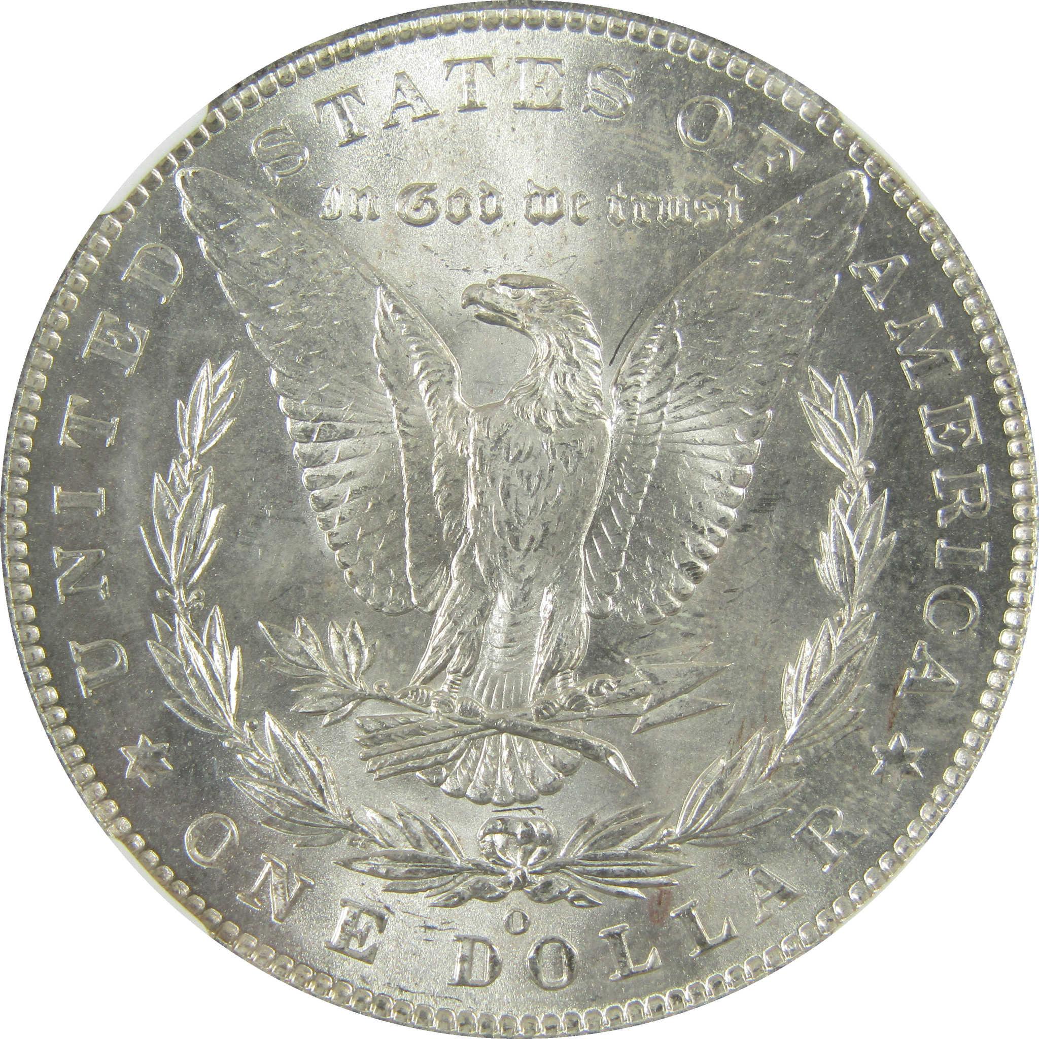 1885 O Morgan Silver Dollar MS 63 NGC Toned Obverse SKU:I27523