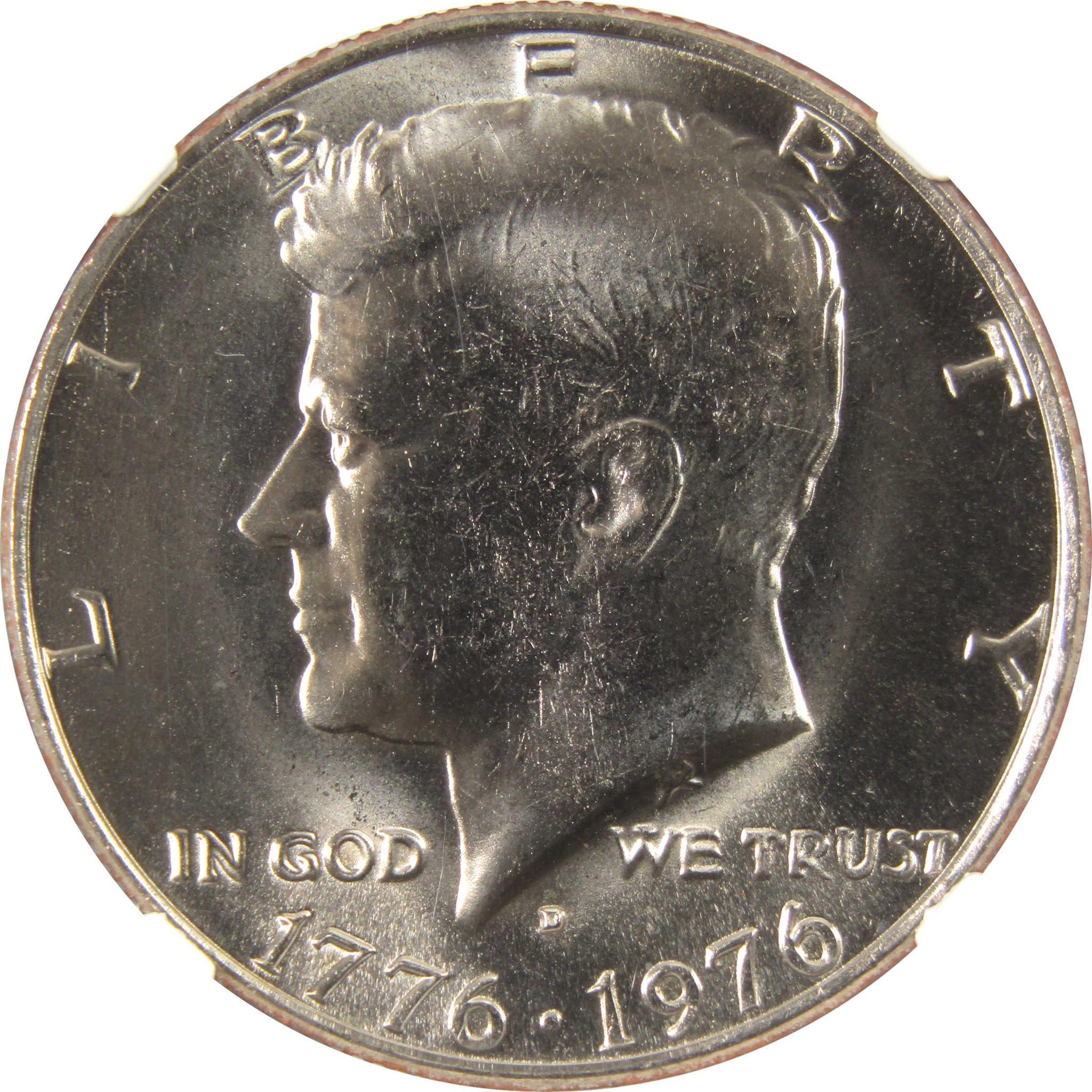 1976 D Kennedy Bicentennial 50c MS 67 NGC Clad Unc SKU:I9812