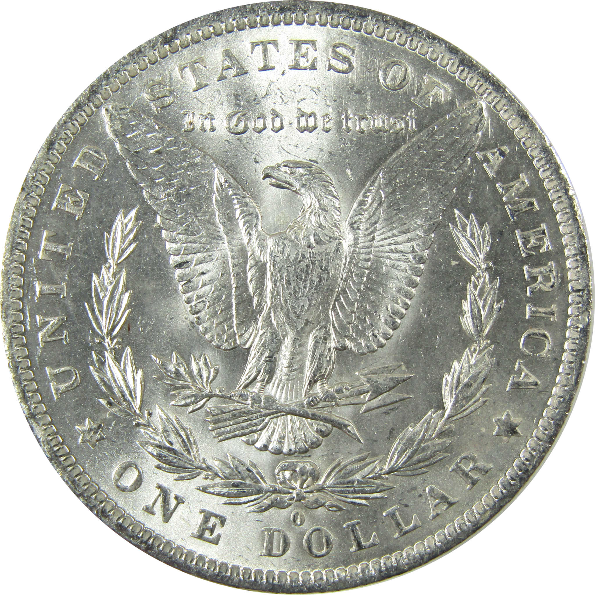 1884 O Morgan Silver Dollar Uncirculated Mint State $1 Coin SKU:I27076