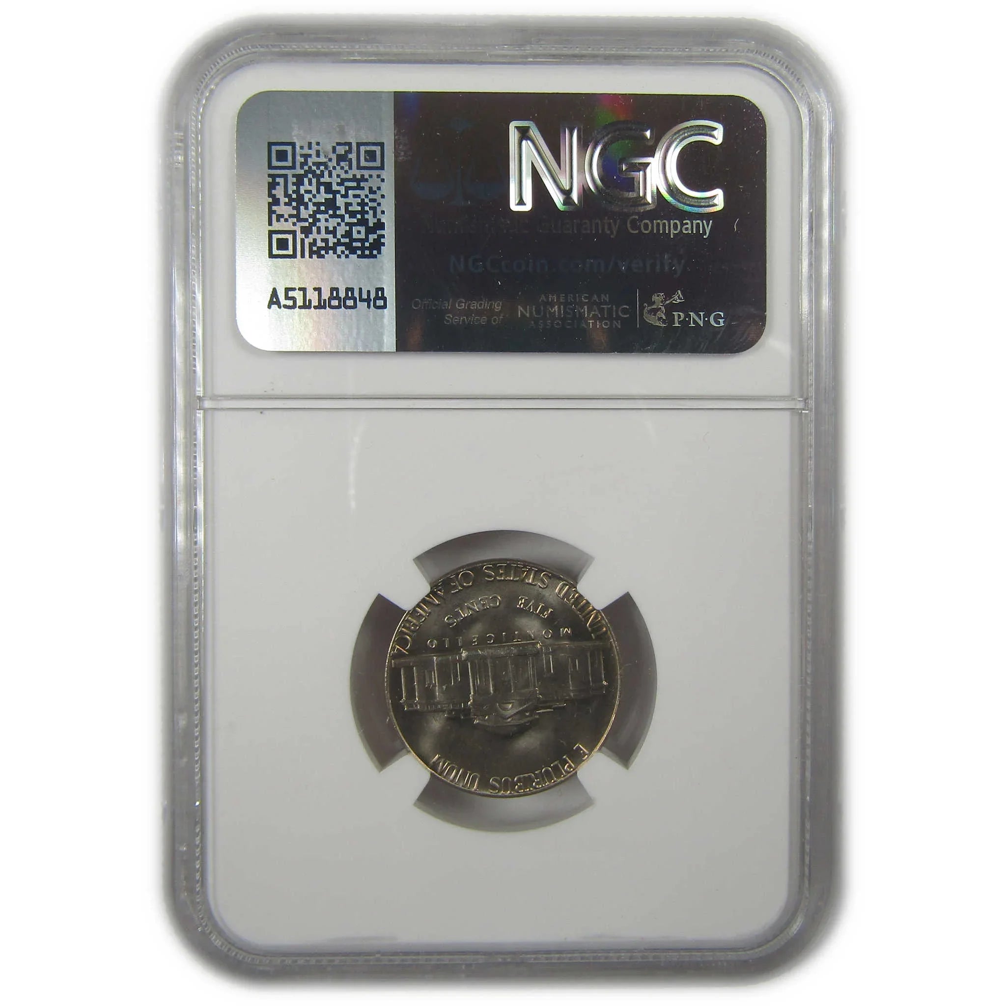 1976 Jefferson Nickel MS 66 NGC Original Bag Fragment SKU:I22111