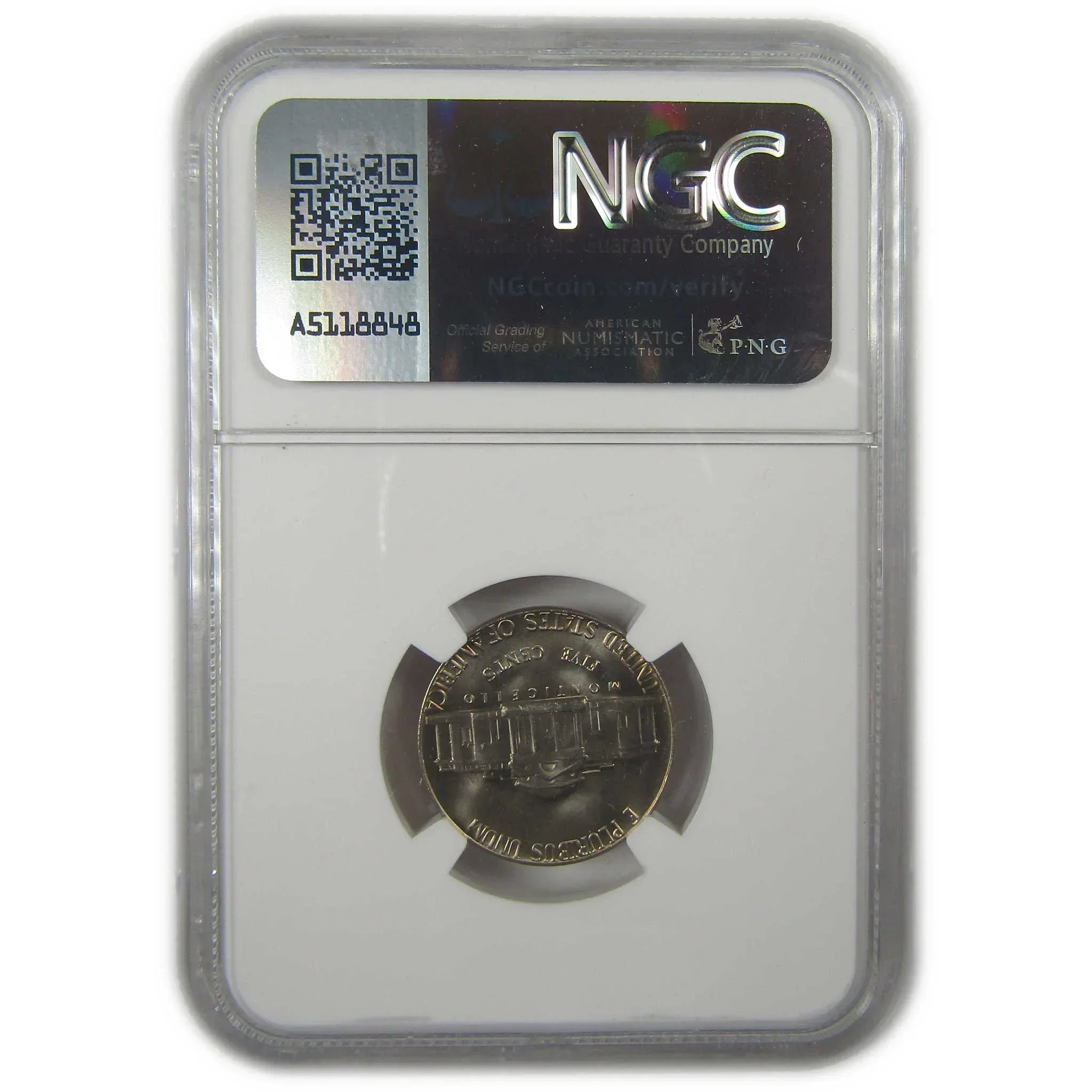 1976 Jefferson Nickel MS 66 NGC Original Bag Fragment SKU:I22111