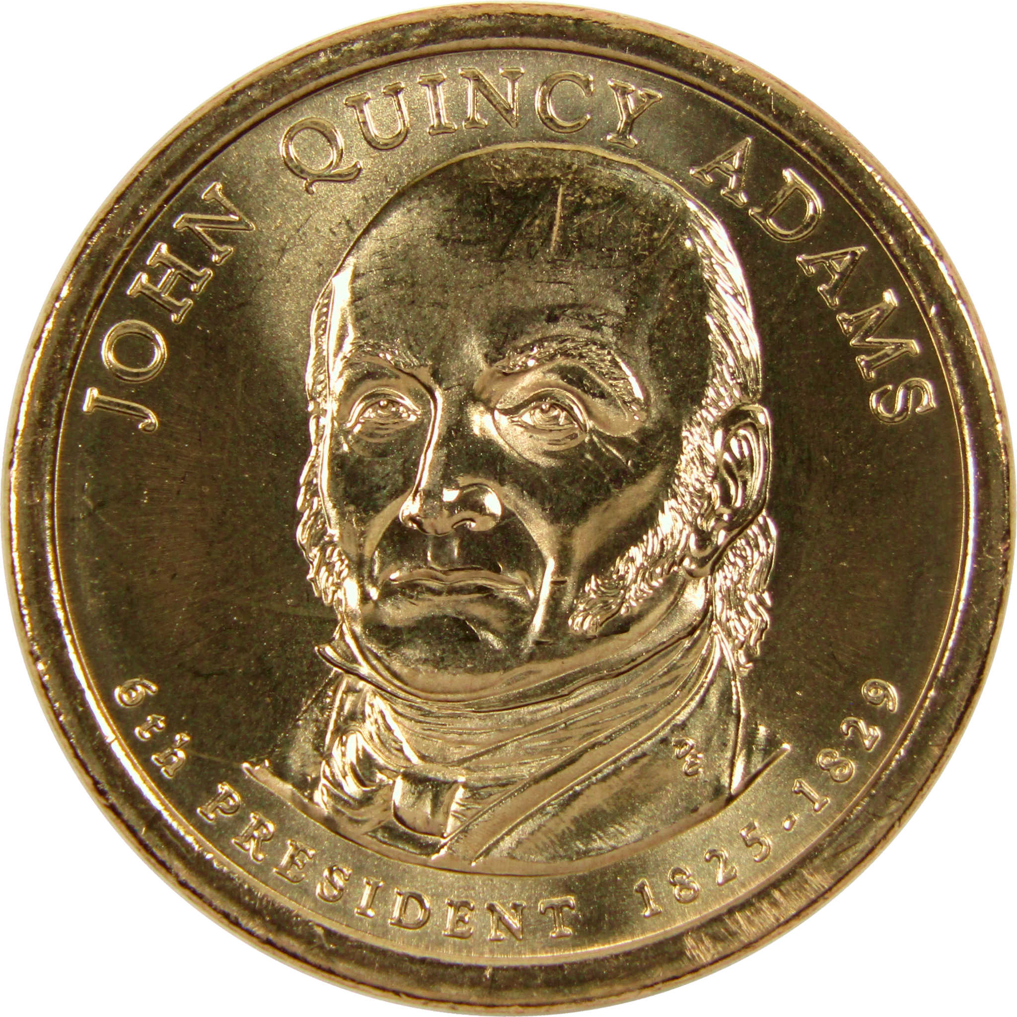 2008 P John Quincy Adams Presidential Dollar BU Uncirculated $1 Coin