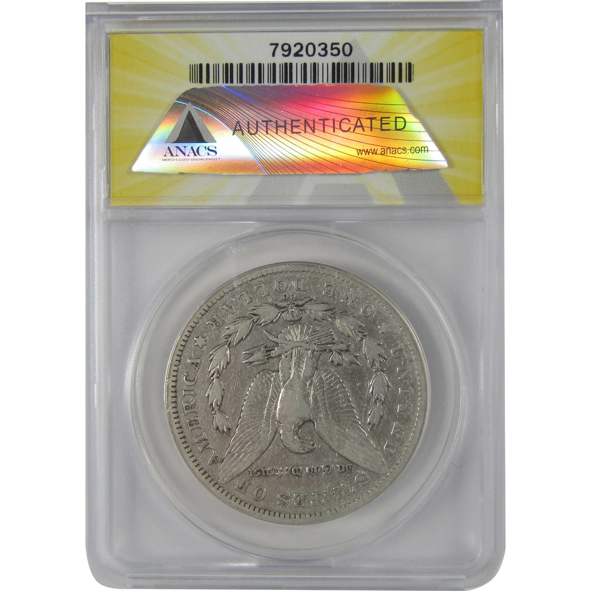 1893 CC Morgan Dollar F 12 Details ANACS Silver $1 Coin SKU:CP110 - Morgan coin - Morgan silver dollar - Morgan silver dollar for sale - Profile Coins & Collectibles