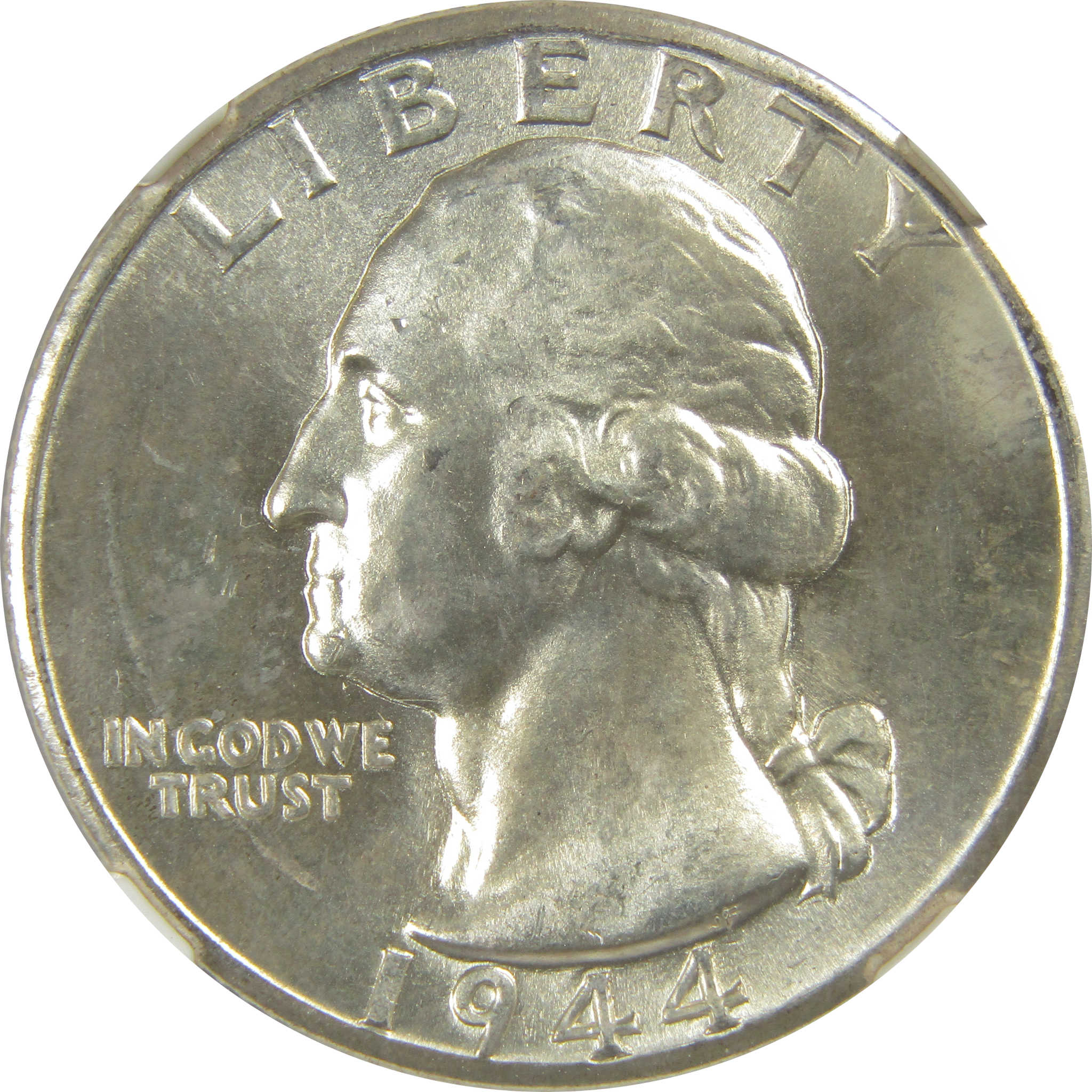 1944 D Washington Quarter MS 66 NGC Silver Bag Fragment SKU:I20504