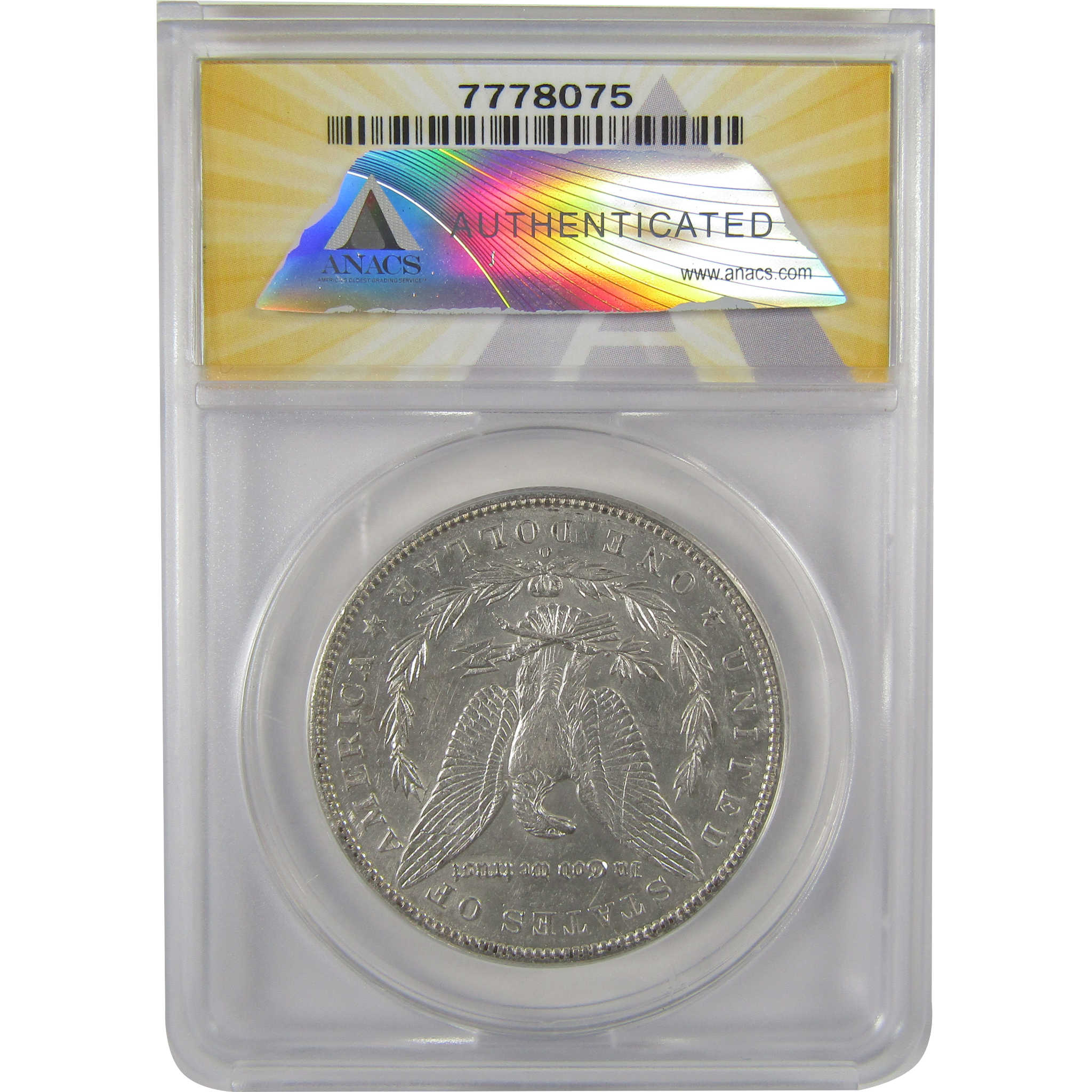 1896 O Morgan Dollar AU 50 Details ANACS Silver $1 Coin SKU:I19014 - Morgan coin - Morgan silver dollar - Morgan silver dollar for sale - Profile Coins & Collectibles