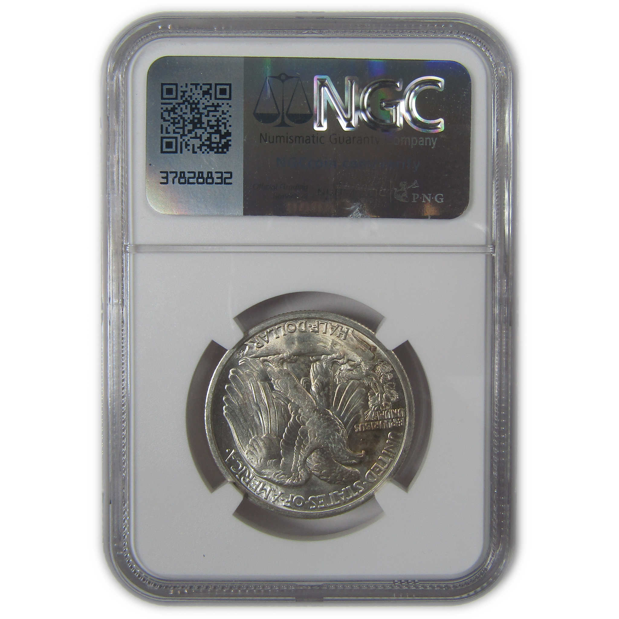 1937 S Liberty Walking Half Dollar MS 65 NGC Bag Fragment SKU:I23594