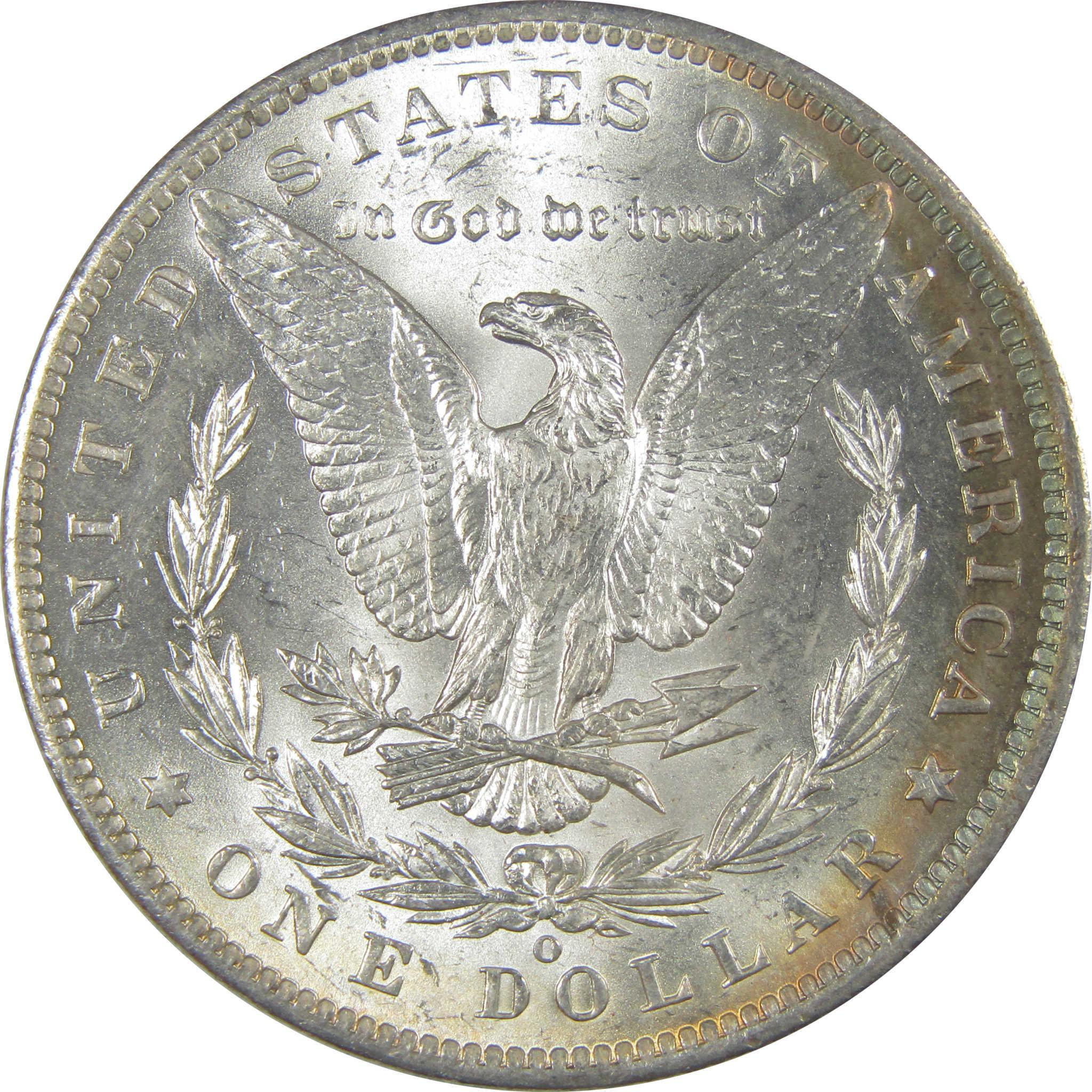 1885 O Morgan Dollar BU Choice Uncirculated Silver Toned SKU:CPC0996
