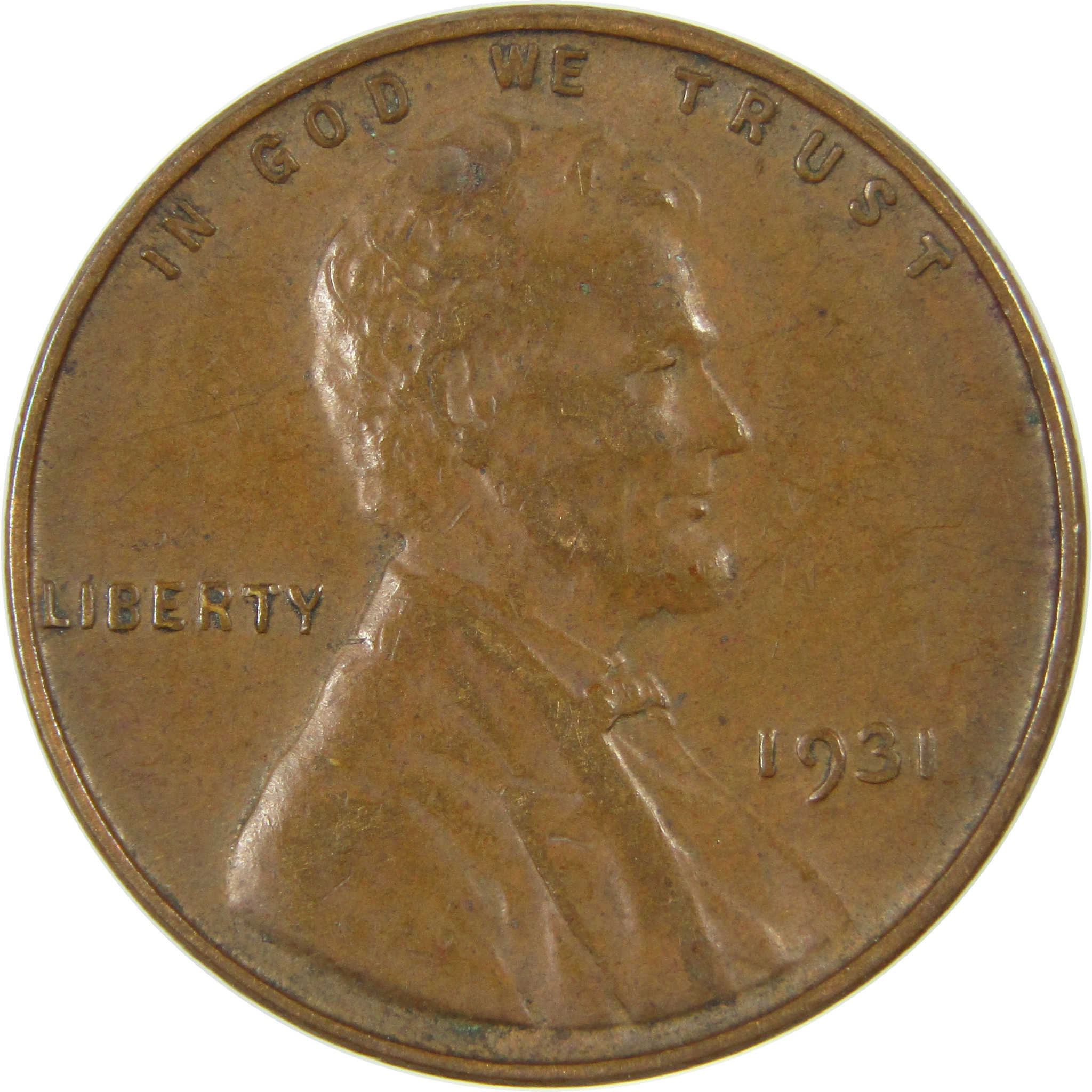 1931 Lincoln Wheat Cent XF EF Extremely Fine Penny 1c Coin SKU:I27289