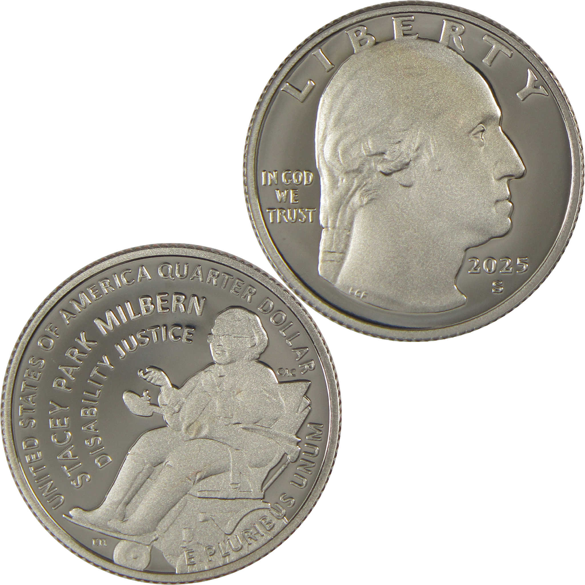 2025 S Stacey Park Milbern American Women Quarter Choice Proof Clad