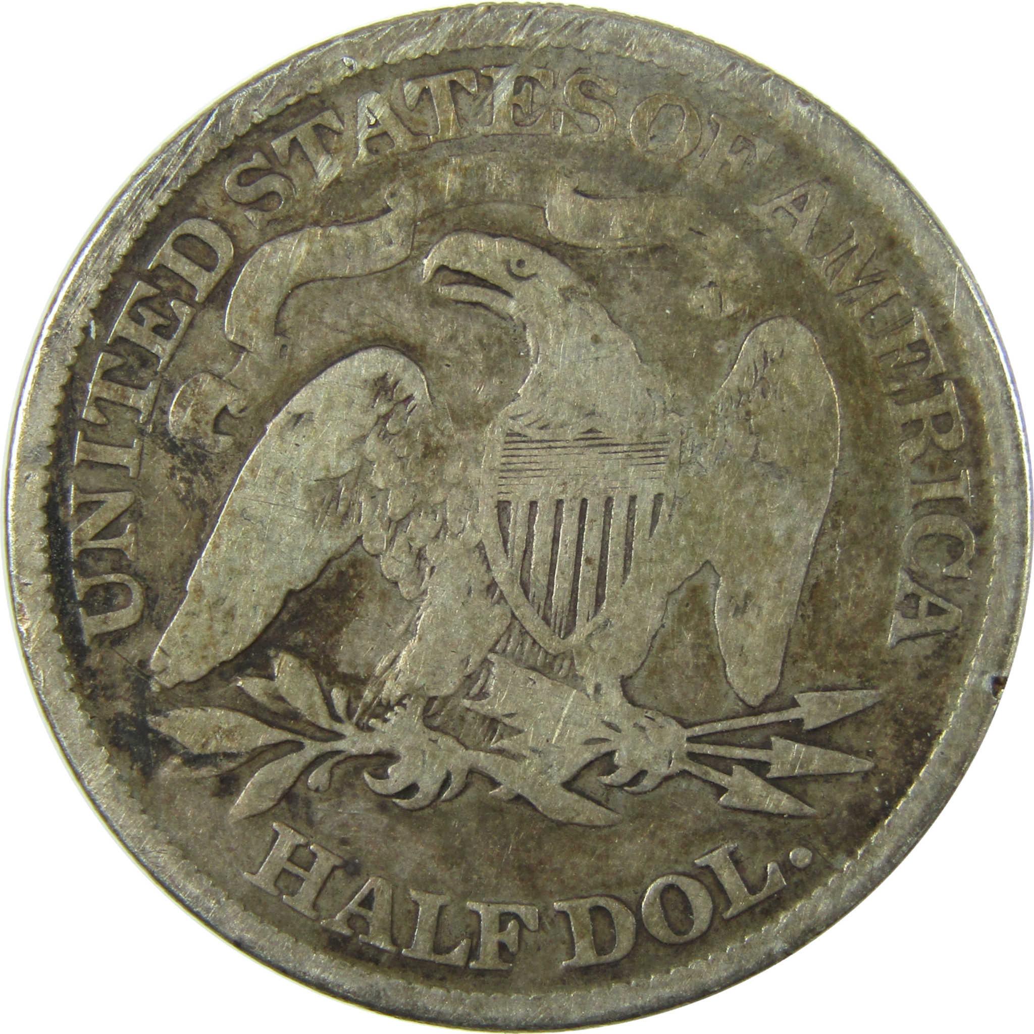 1871 Seated Liberty Silver Half Dollar VG Very Good SKU:I27858
