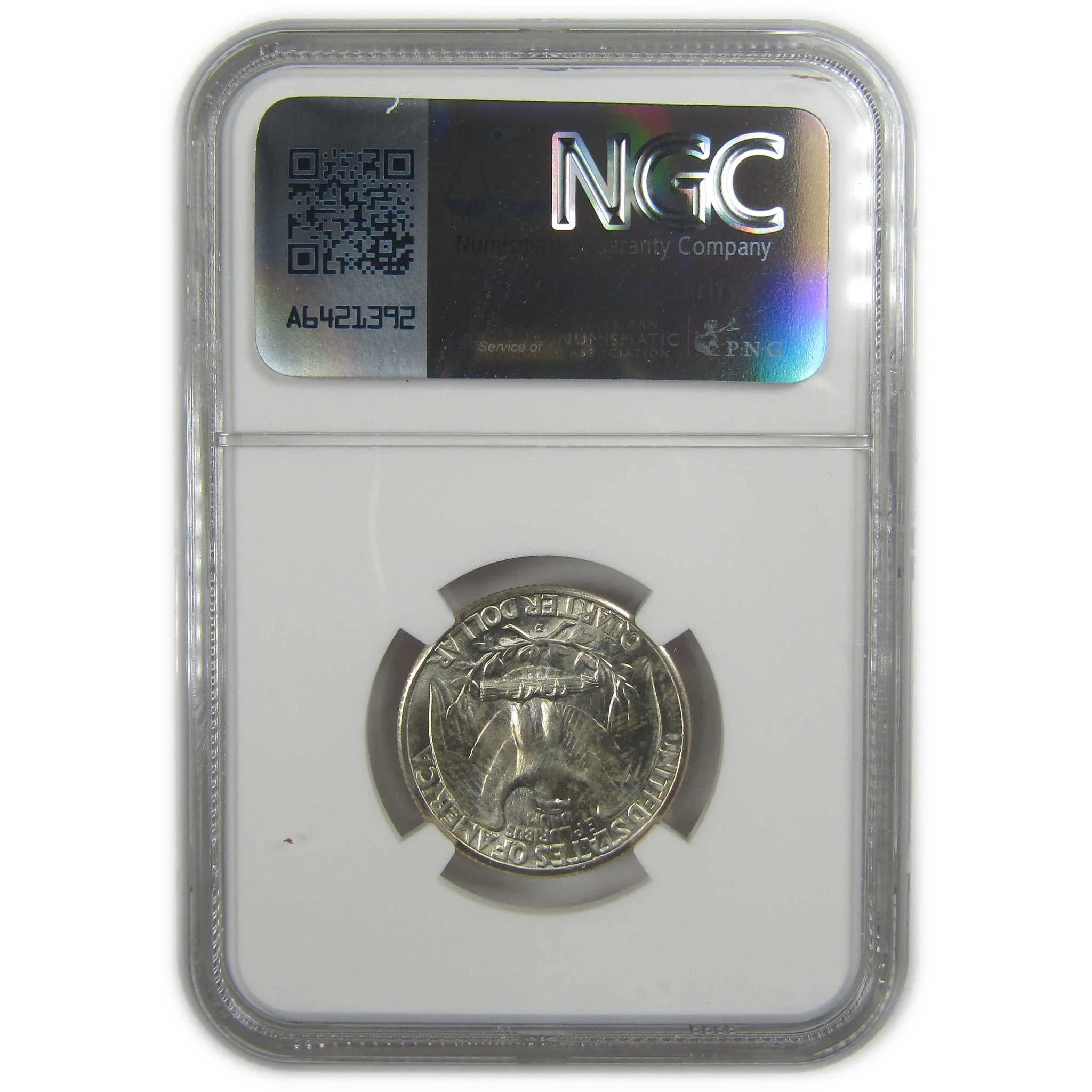 1941 D Washington Quarter MS 64 NGC Silver Bag Fragment SKU:I20598