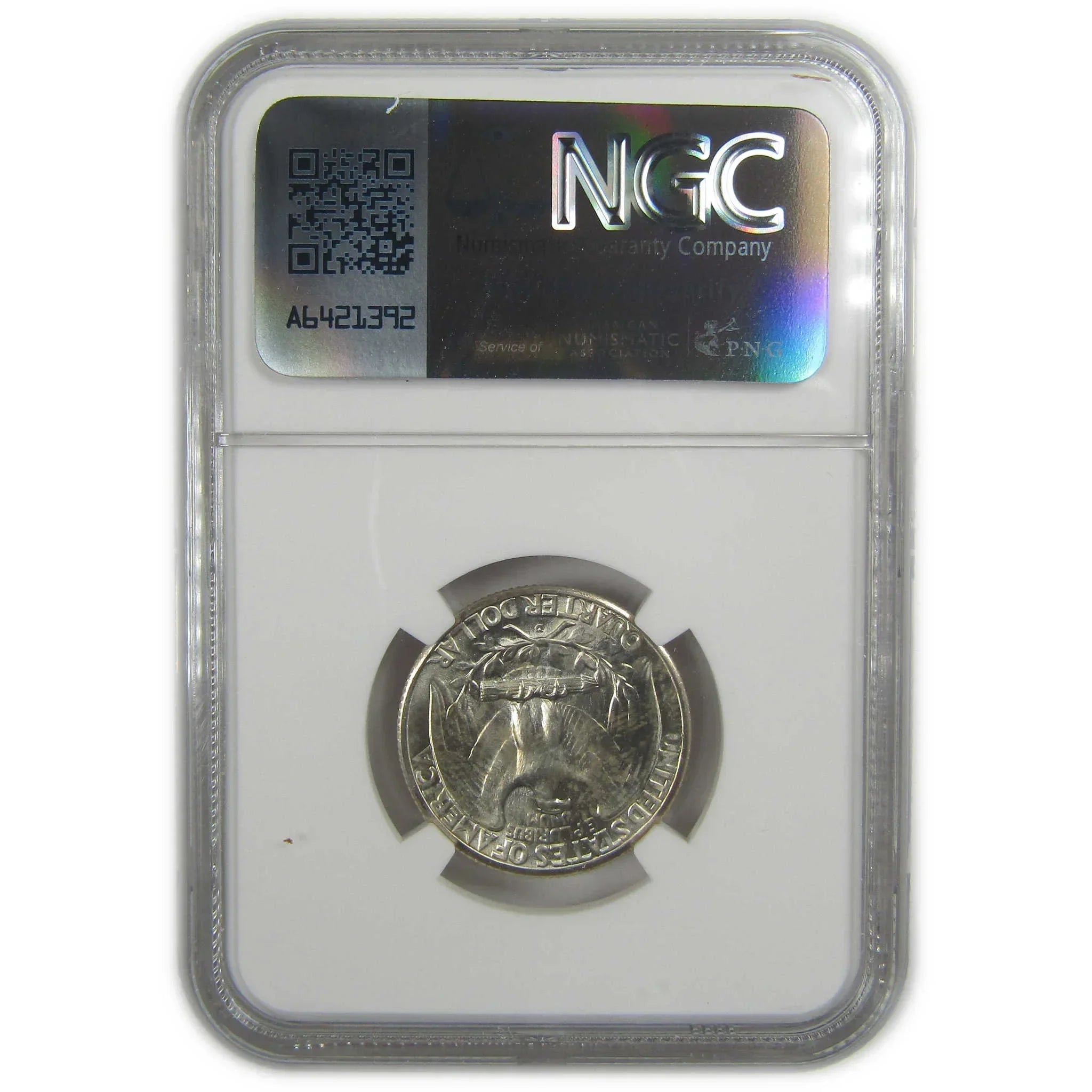 1941 D Washington Quarter MS 64 NGC Silver Bag Fragment SKU:I20598