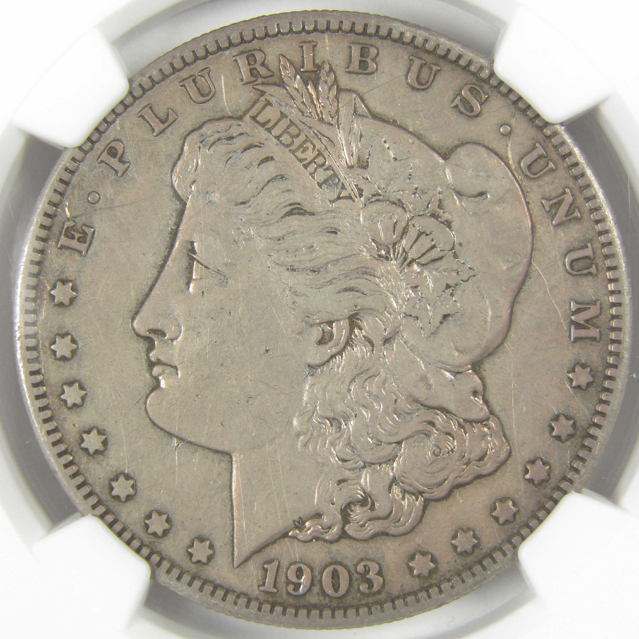 1903 S Morgan Dollar XF Details NGC Silver $1 Coin SKU:I23346 - Morgan coin - Morgan silver dollar - Morgan silver dollar for sale - Profile Coins & Collectibles