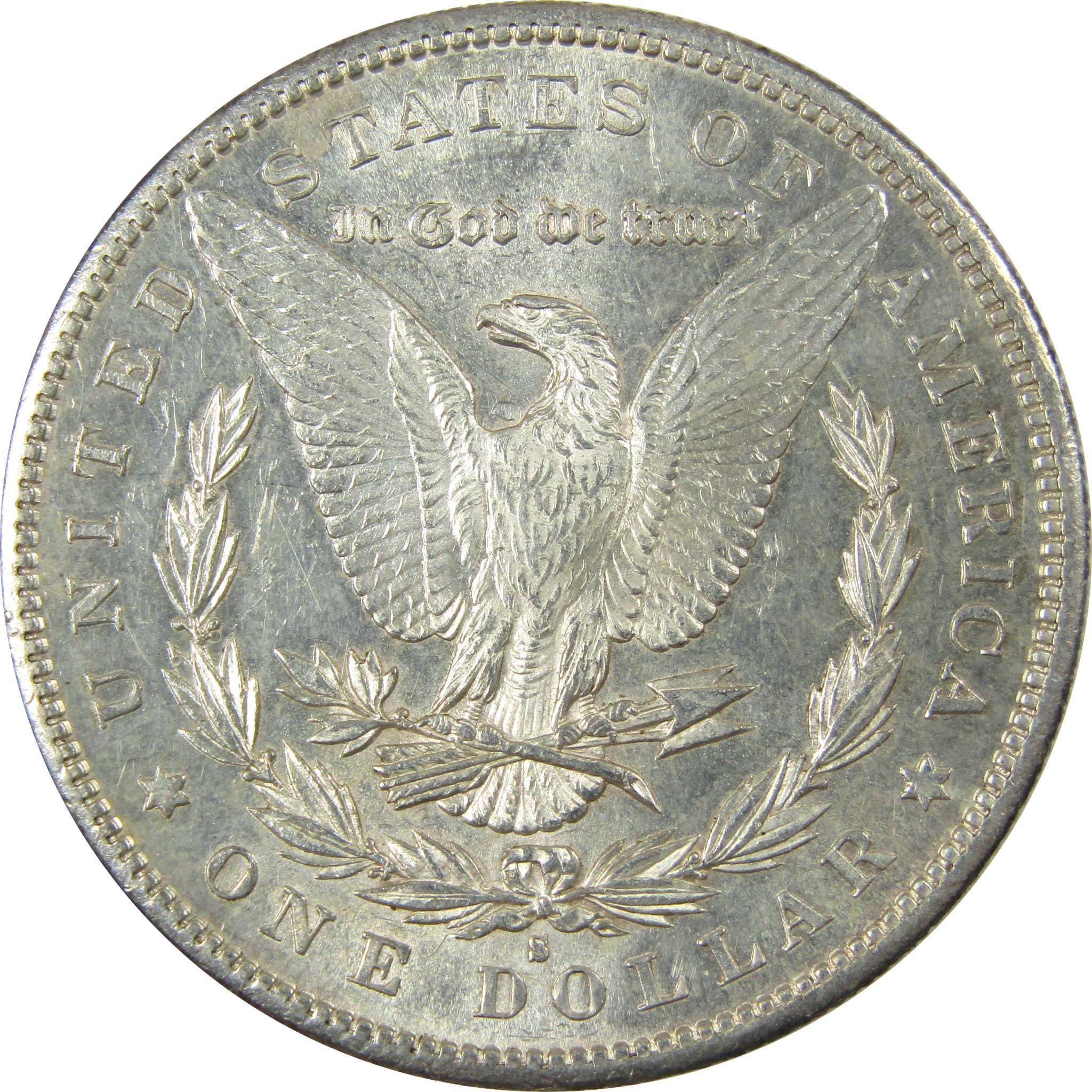 1881 S Morgan Silver Dollar Borderline Uncirculated $1 Coin SKU:I25357 - Morgan coin - Morgan silver dollar - Morgan silver dollar for sale - Profile Coins & Collectibles