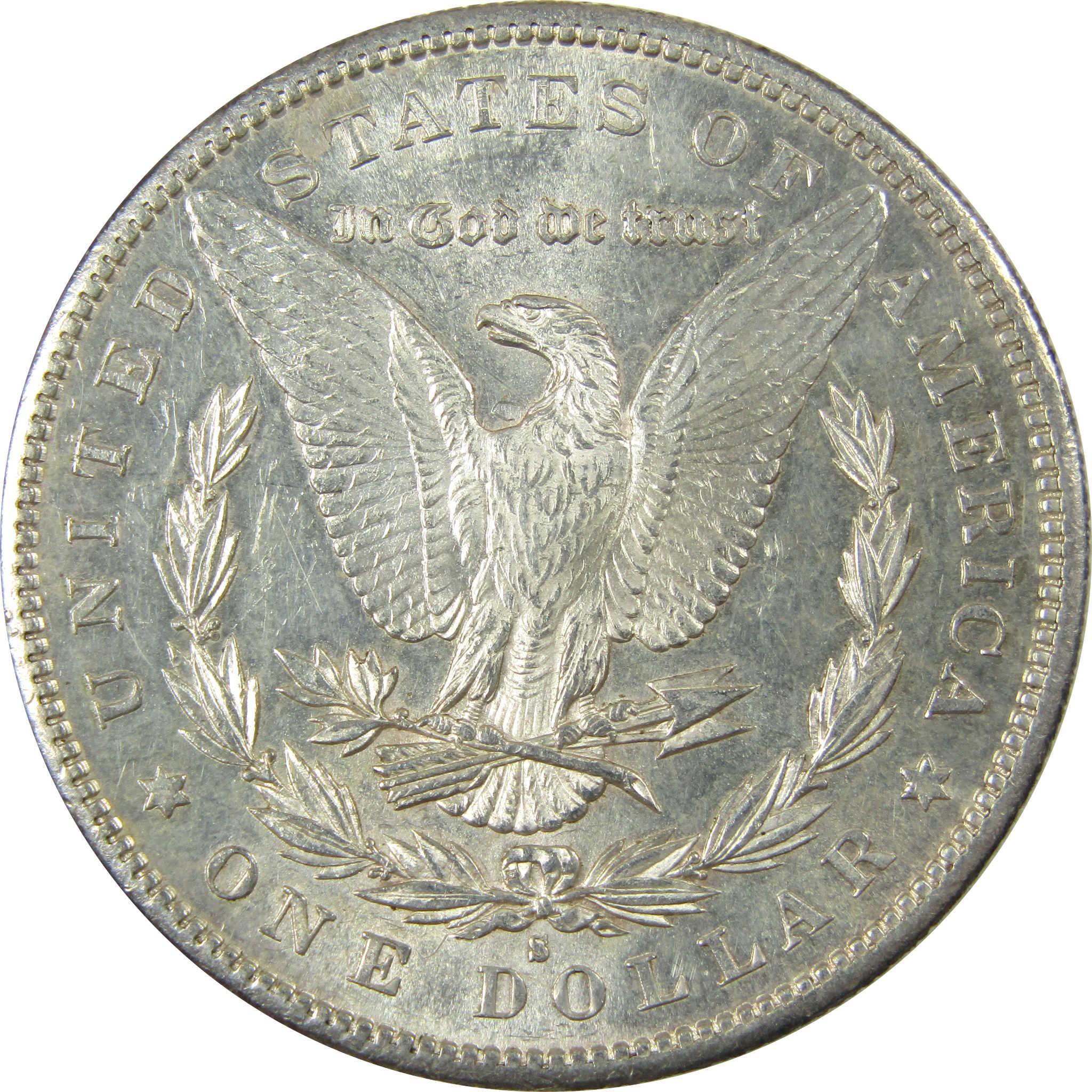 1881 S Morgan Silver Dollar Borderline Uncirculated $1 Coin SKU:I25357 - Morgan coin - Morgan silver dollar - Morgan silver dollar for sale - Profile Coins & Collectibles