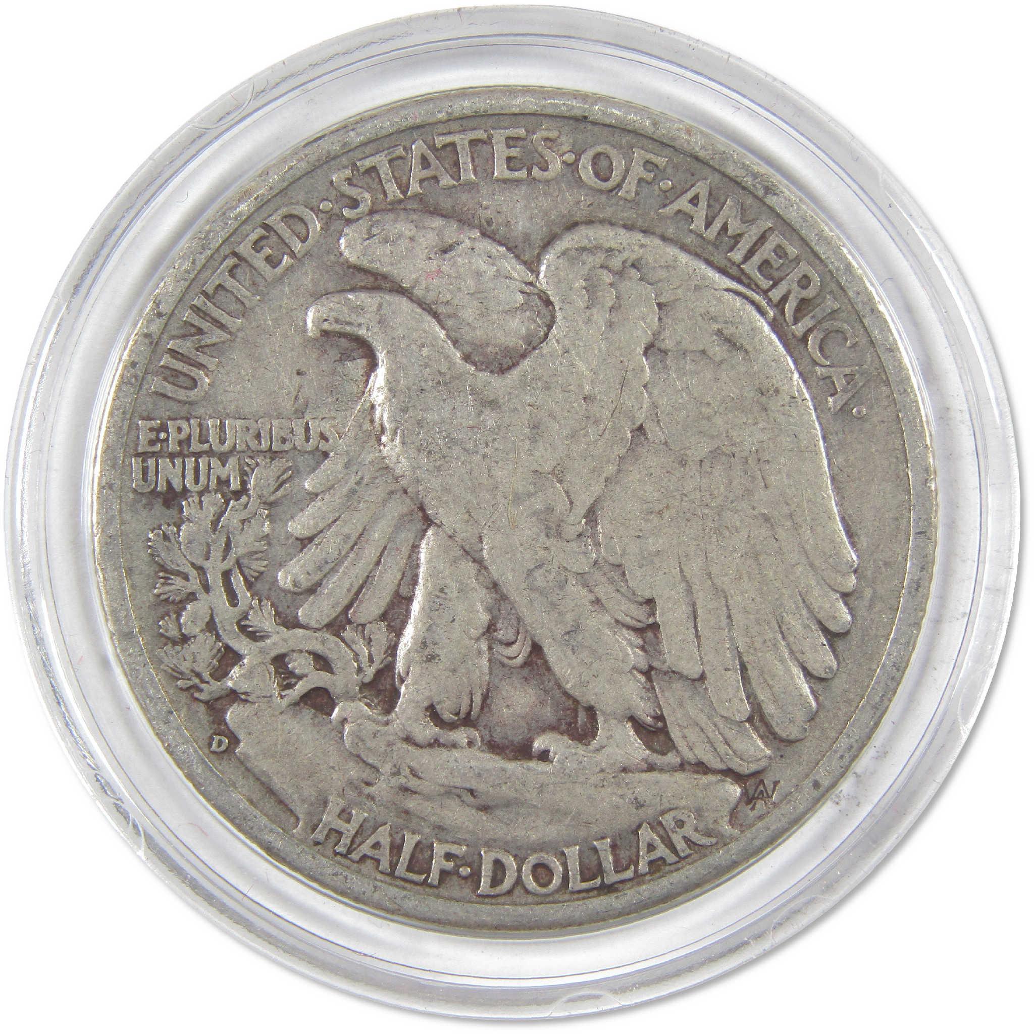 Liberty Walking Silver Half Dollar All-Mint PDS Circulated 3 Coin Set